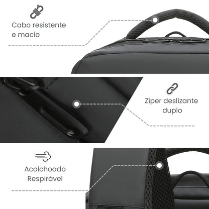 Prague Pol Santino Notebook Backpack - SAN406U01