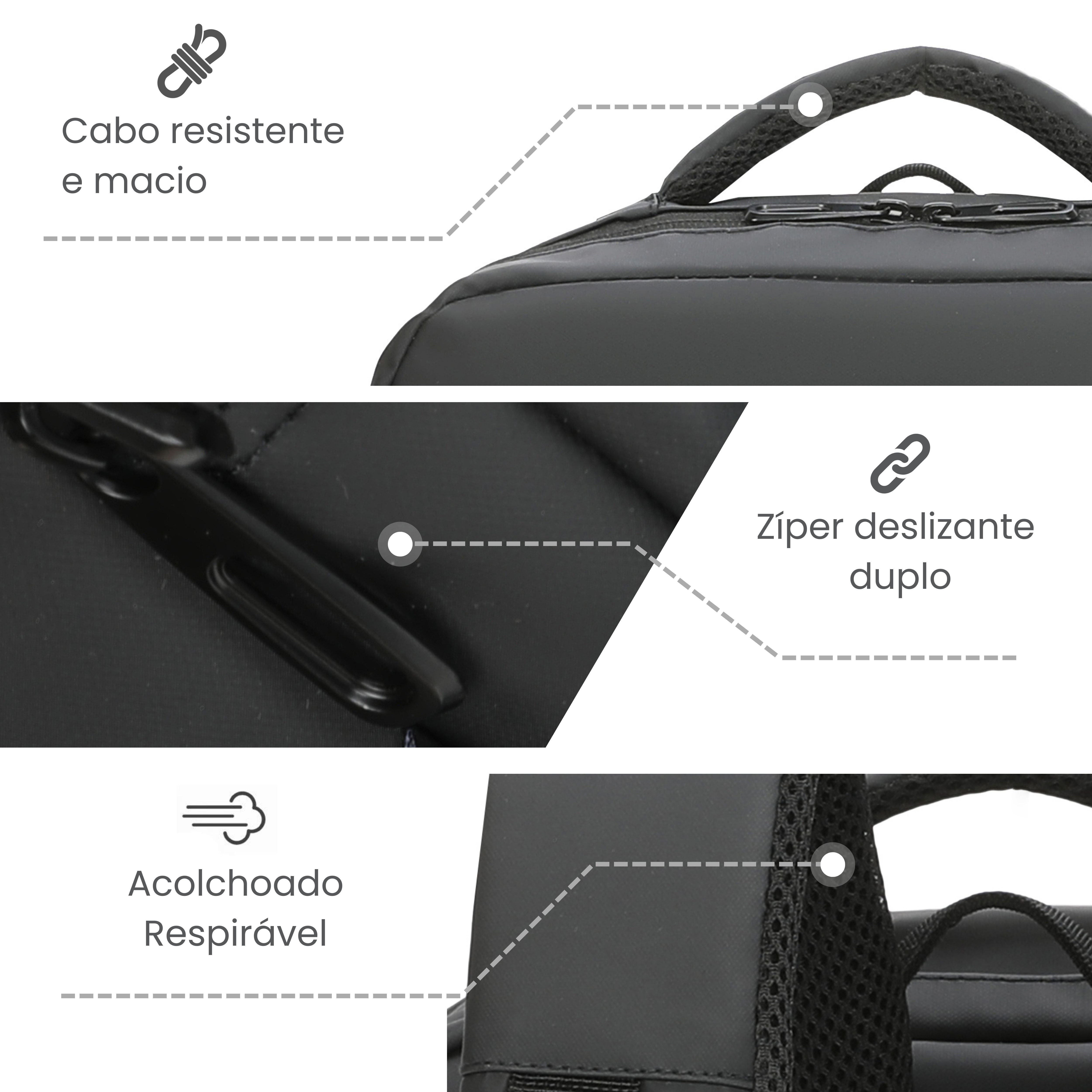 Prague Pol Santino Notebook Backpack - SAN406U01