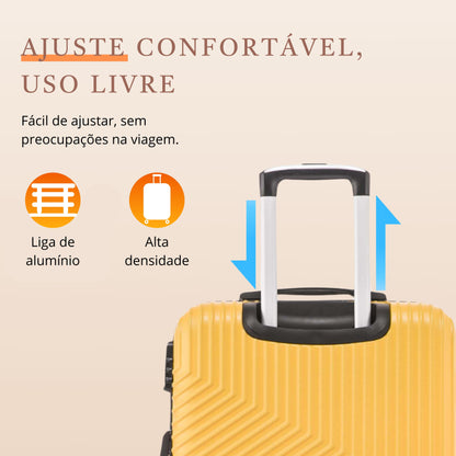 Santino Geometric Rigid 360° Suitcase - ASAV7003M