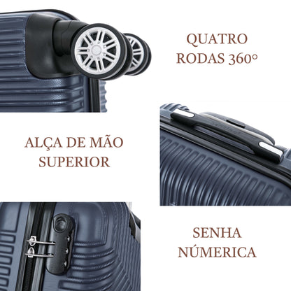 Geometric Suitcase 4 Wheels 360º Santino P ASAV7003P