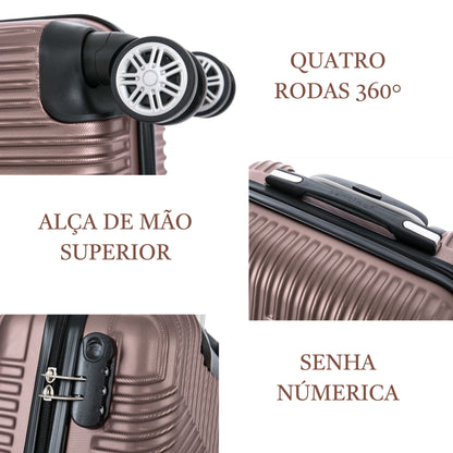 Geometric Suitcase 4 Wheels 360º Santino P ASAV7003P