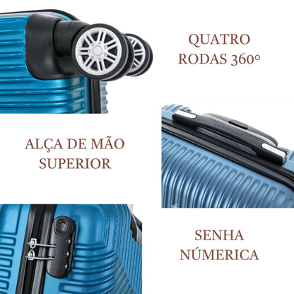 Geometric Suitcase 4 Wheels 360º Santino P ASAV7003P