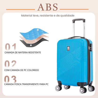 Geometric Suitcase 4 Wheels 360º Santino P ASAV7003P