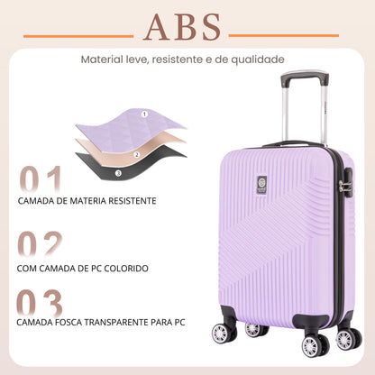 Geometric Suitcase 4 Wheels 360º Santino P ASAV7003P