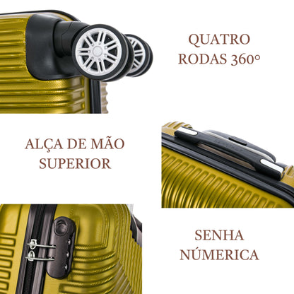 Geometric Suitcase 4 Wheels 360º Santino P ASAV7003P