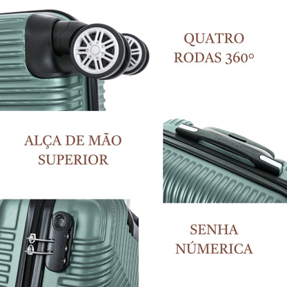 Geometric Suitcase 4 Wheels 360º Santino P ASAV7003P