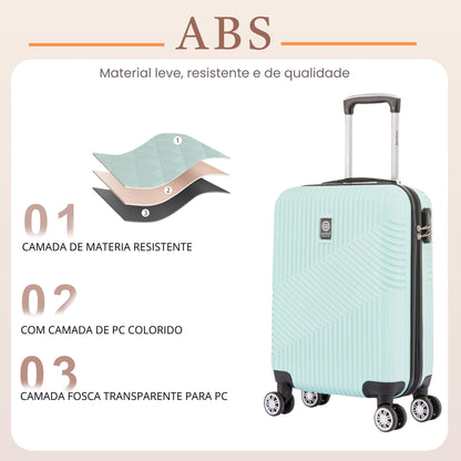 Geometric Suitcase 4 Wheels 360º Santino P ASAV7003P