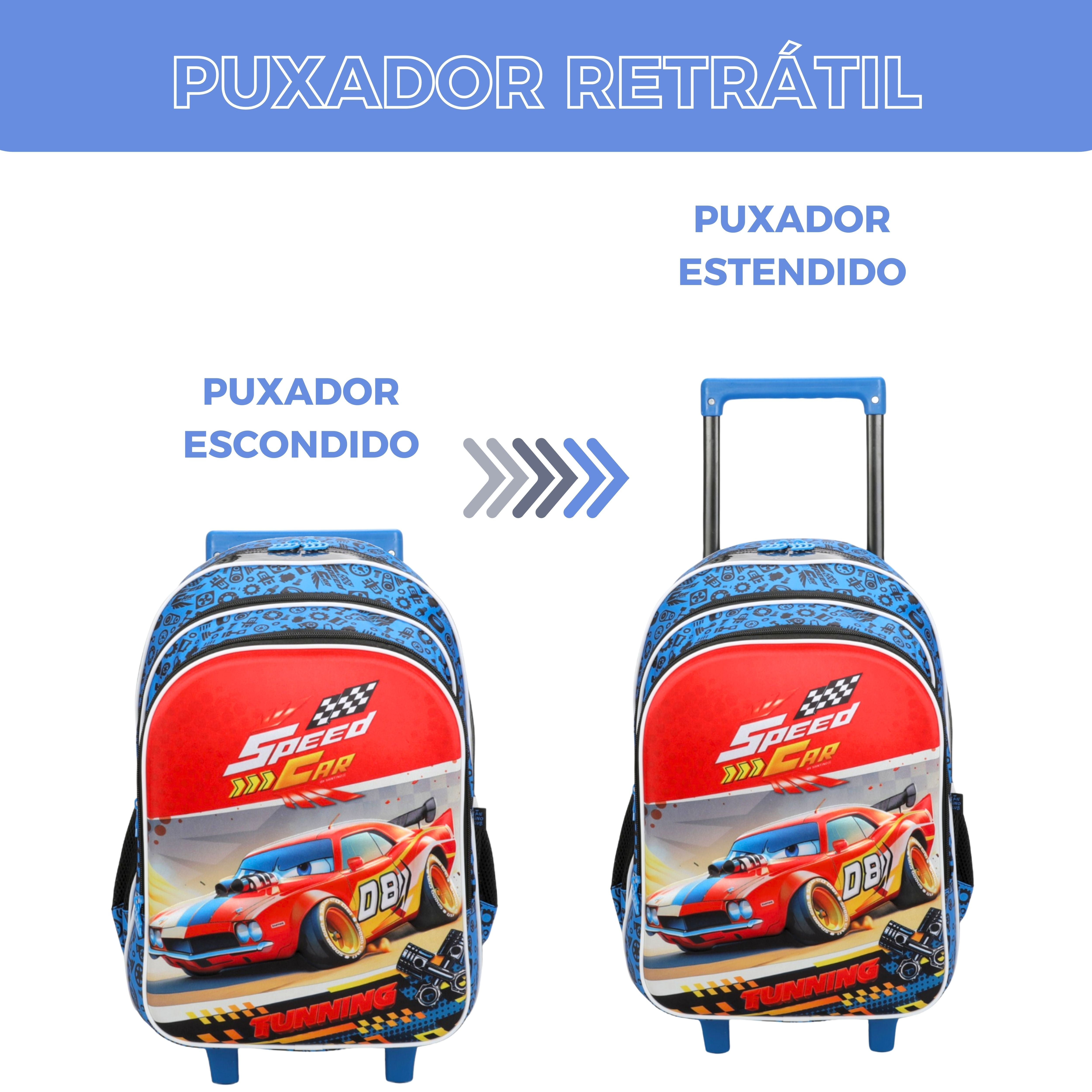 Speed ​​Car Champion by Santino Polyester Kids Kit SCK10U Navy Blue 
