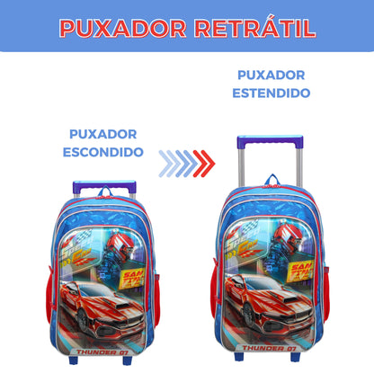 Speed ​​Car Backpack Kit by Santino Pol SCK11U Navy Blue