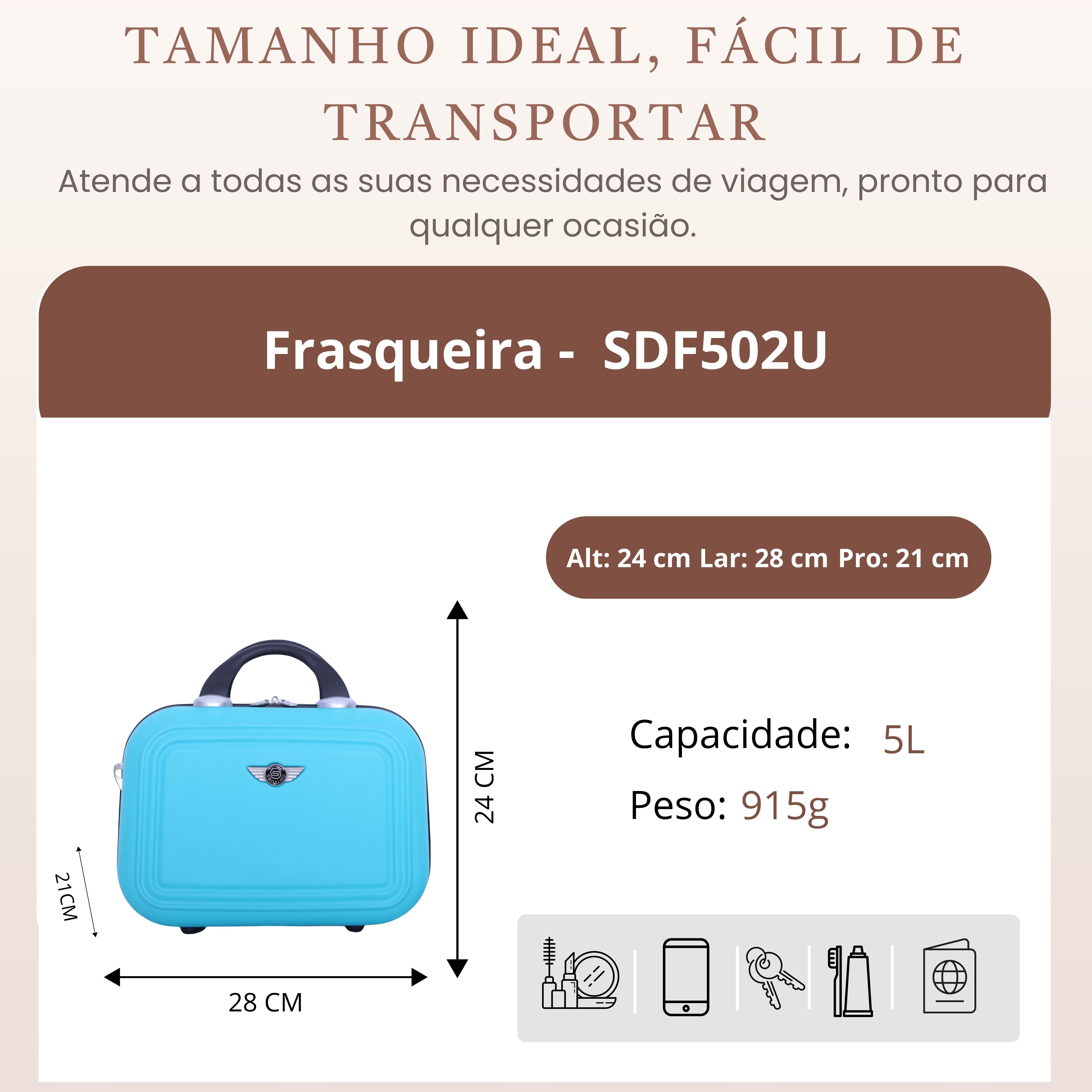 Santino Pantheon Rigid Toiletry Bag - SDF502U 