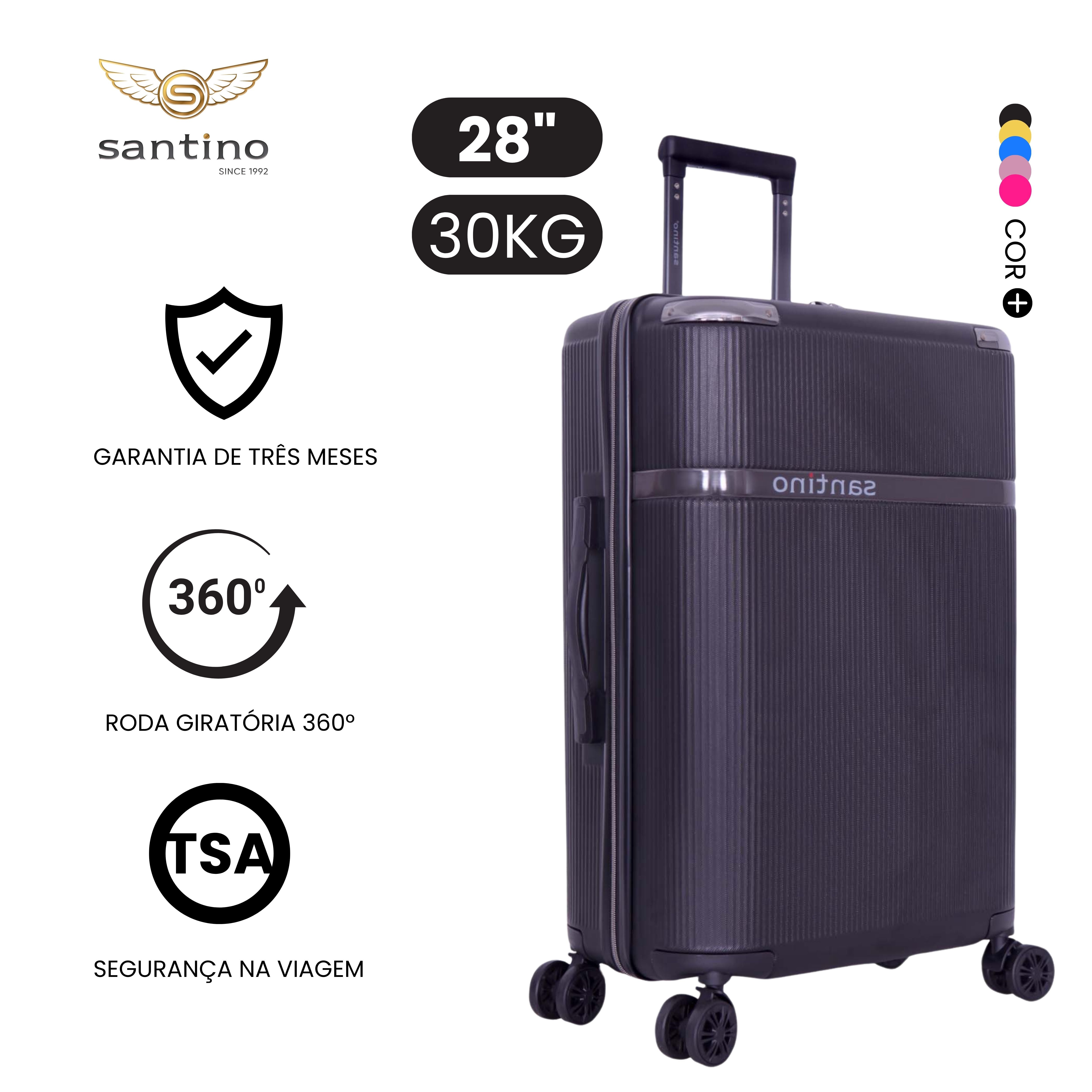 Santino 360° Versailles Rigid Luggage Set - SDV501J