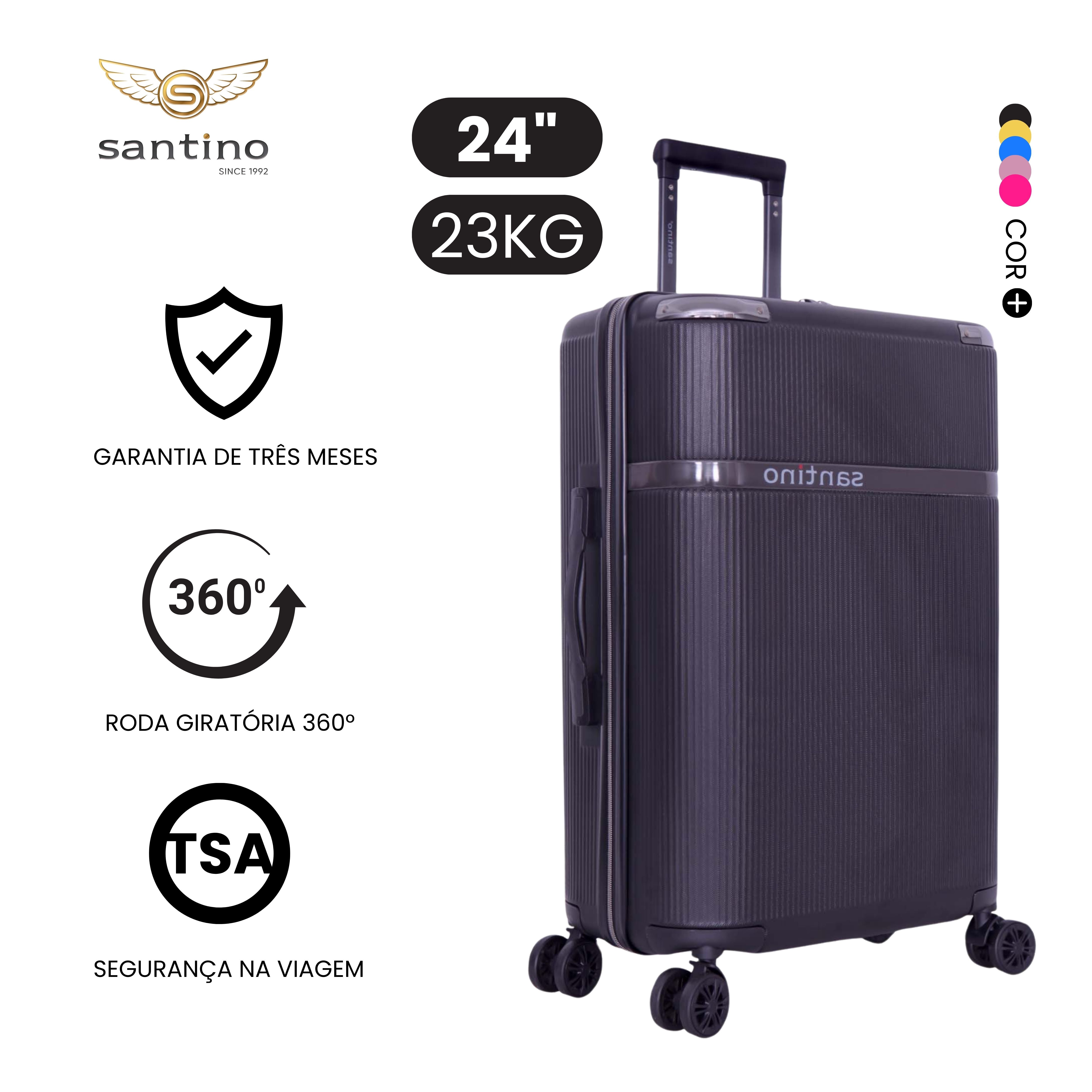 Santino 360° Versailles Rigid Luggage Set - SDV501J