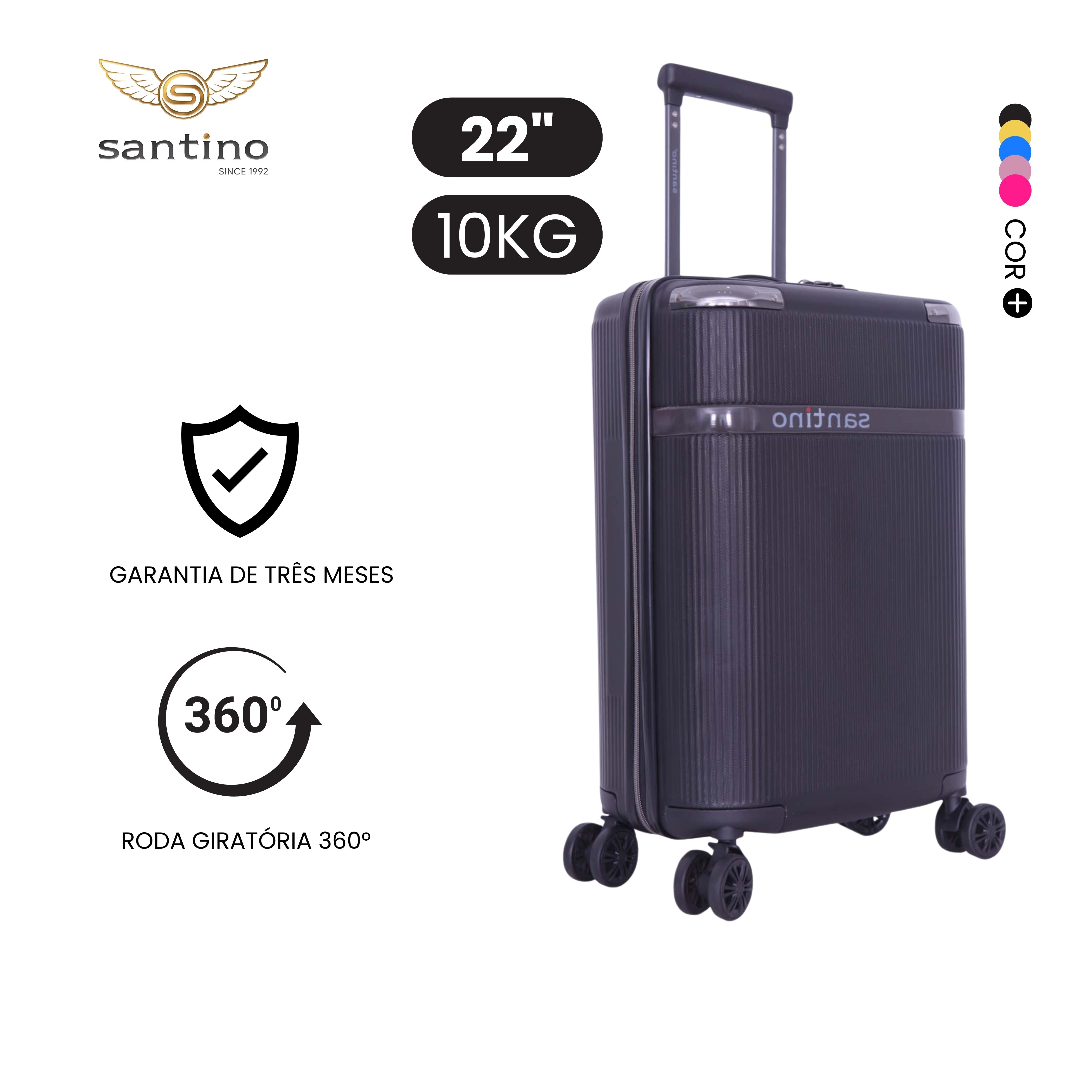 Santino 360° Versailles Rigid Luggage Set - SDV501J