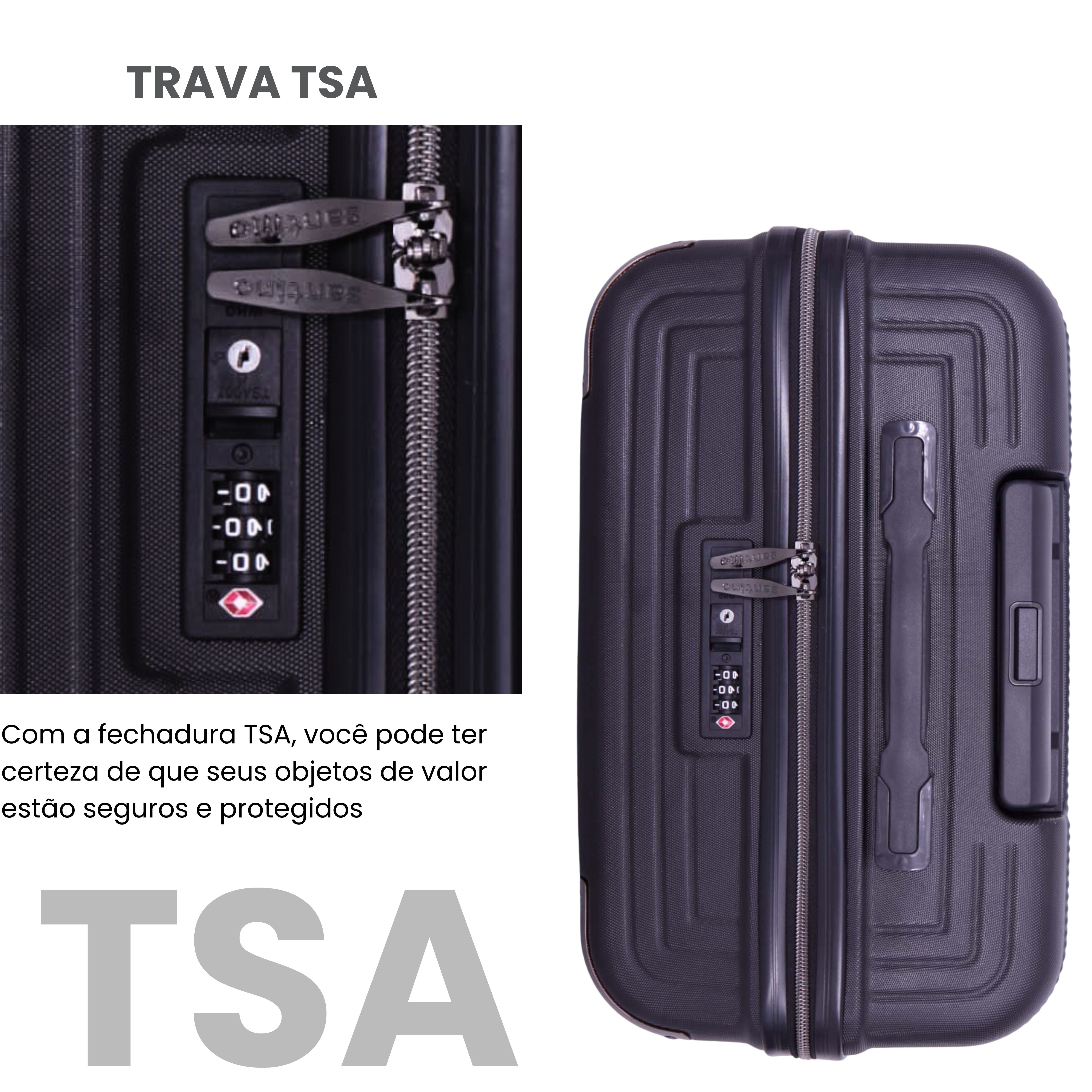 Santino 360° Versailles Rigid Luggage Set - SDV501J