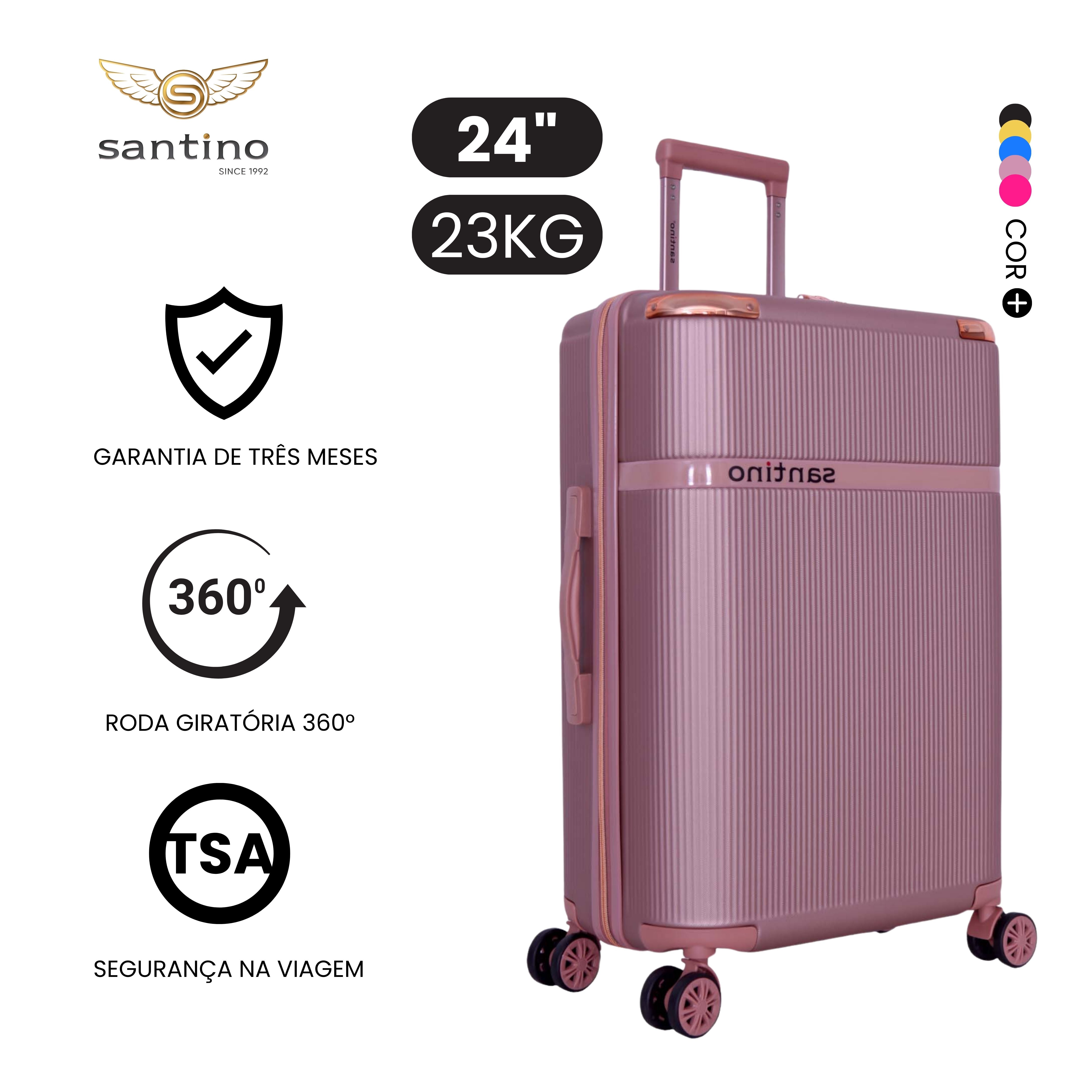 Santino 360° Versailles Rigid Luggage Set - SDV501J