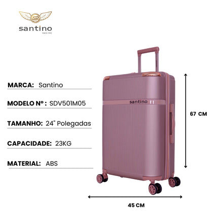 Santino 360° Versailles Rigid Luggage Set - SDV501J