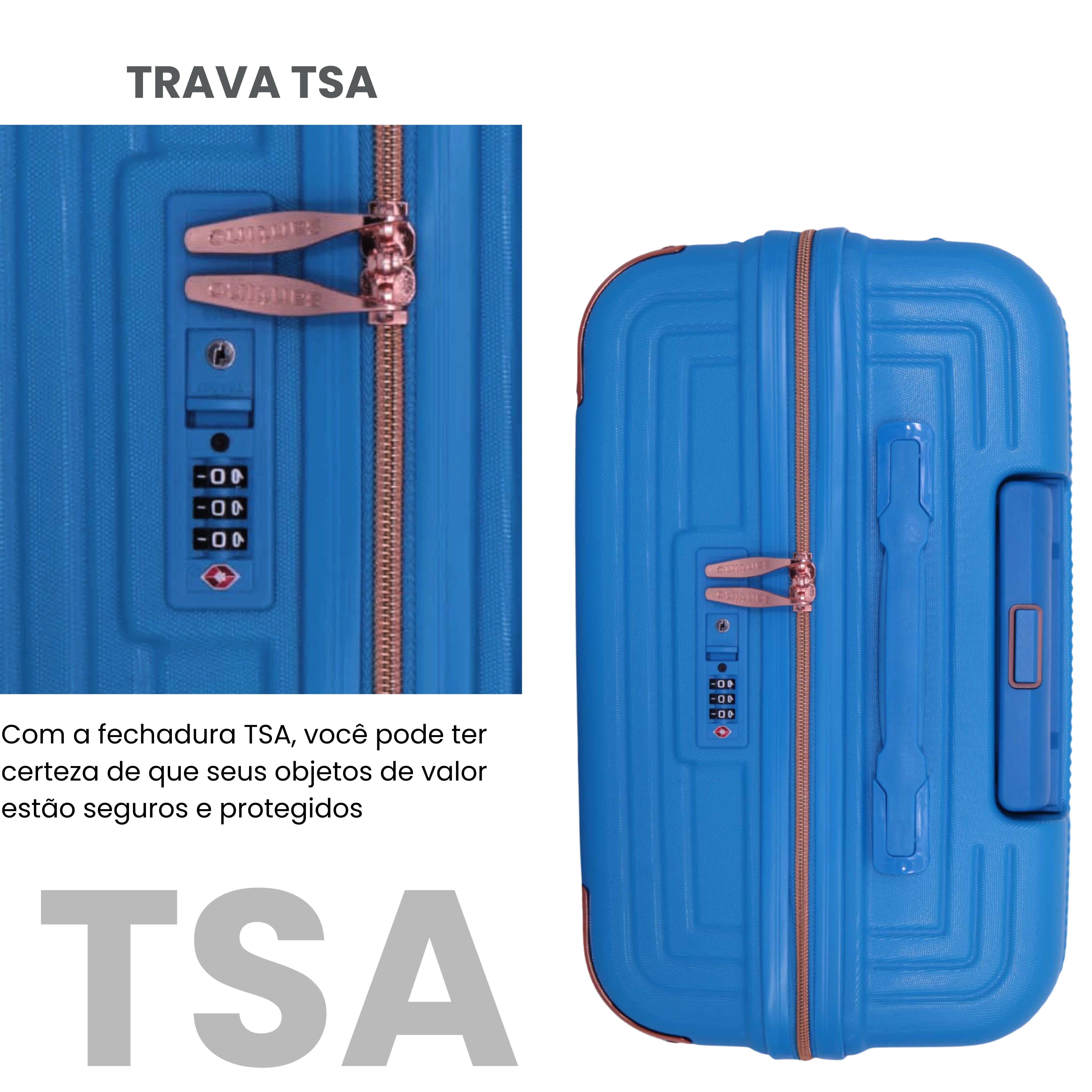 Santino 360° Versailles Rigid Luggage Set - SDV501J