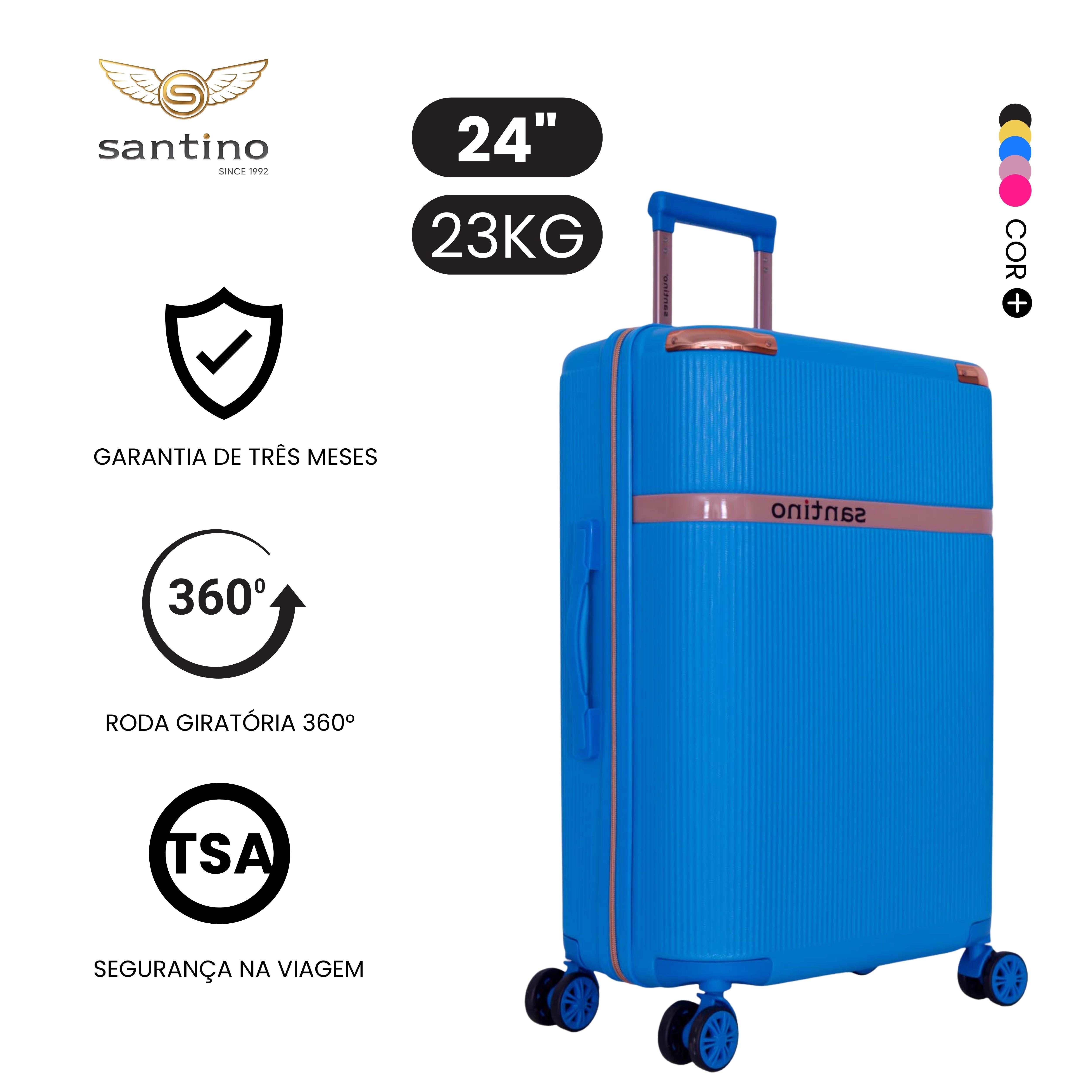 Santino 360° Versailles Rigid Luggage Set - SDV501J