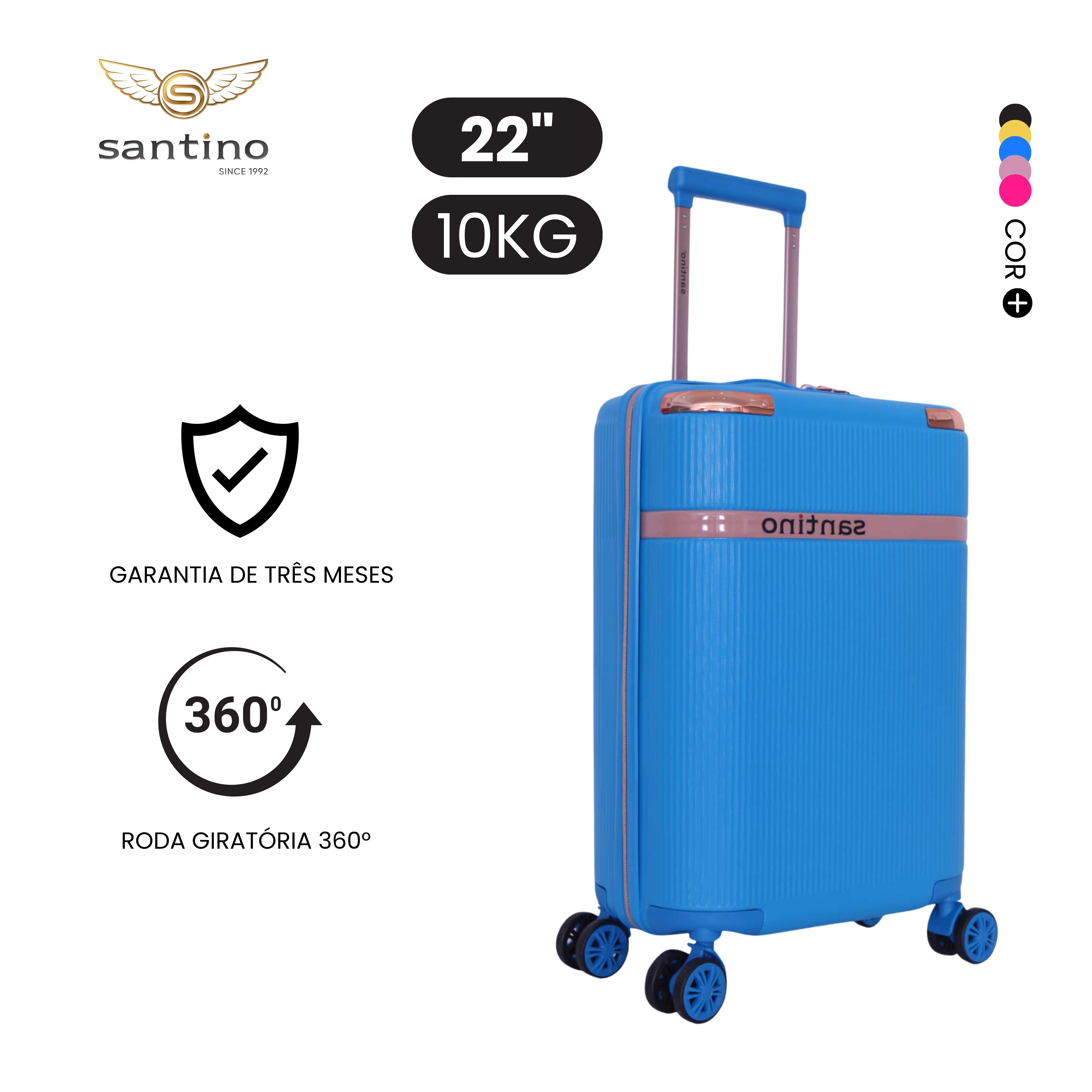 Santino 360° Versailles Rigid Luggage Set - SDV501J