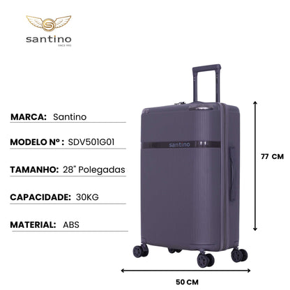 Santino 360° Versailles Rigid Luggage Set - SDV501J