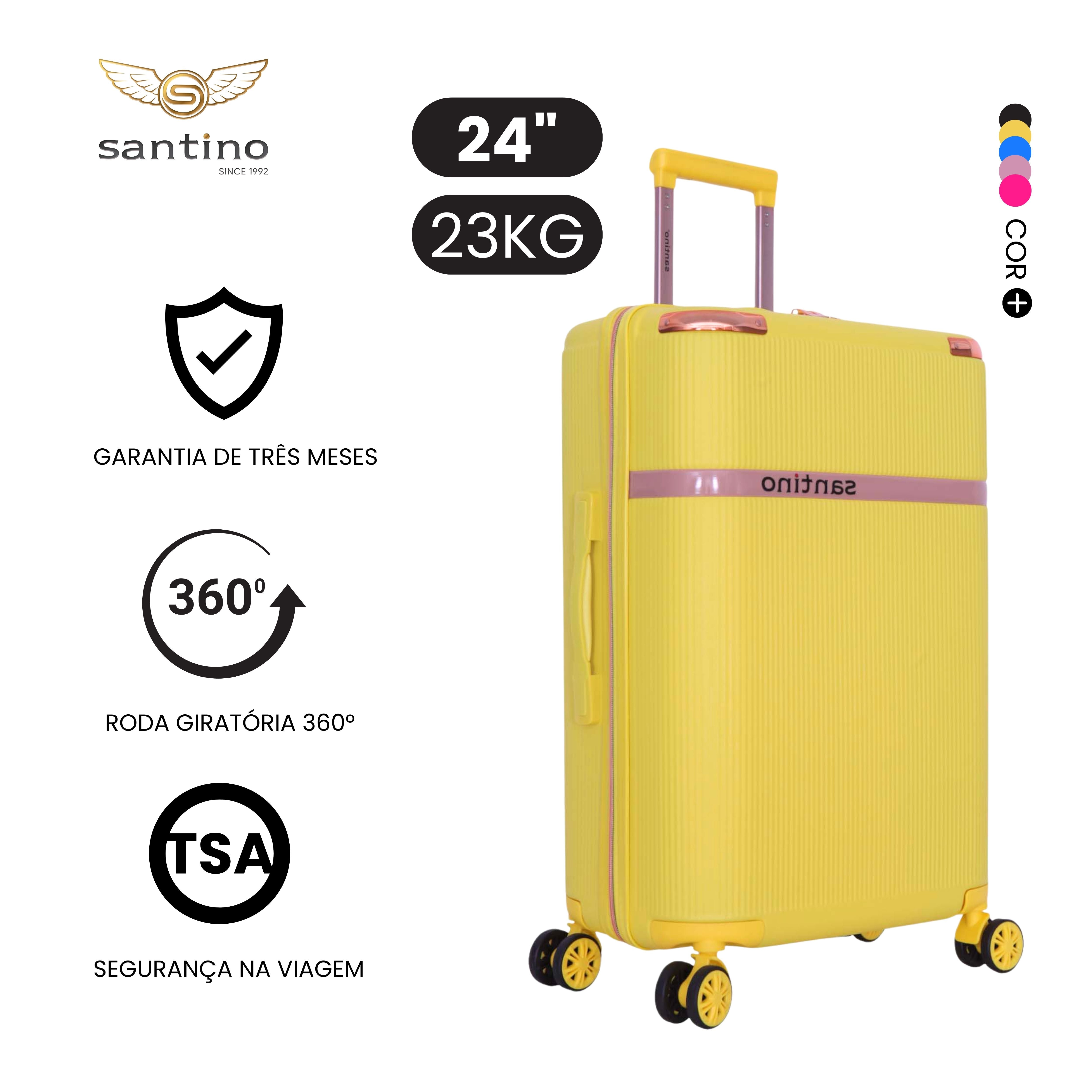 Santino 360° Versailles Rigid Luggage Set - SDV501J
