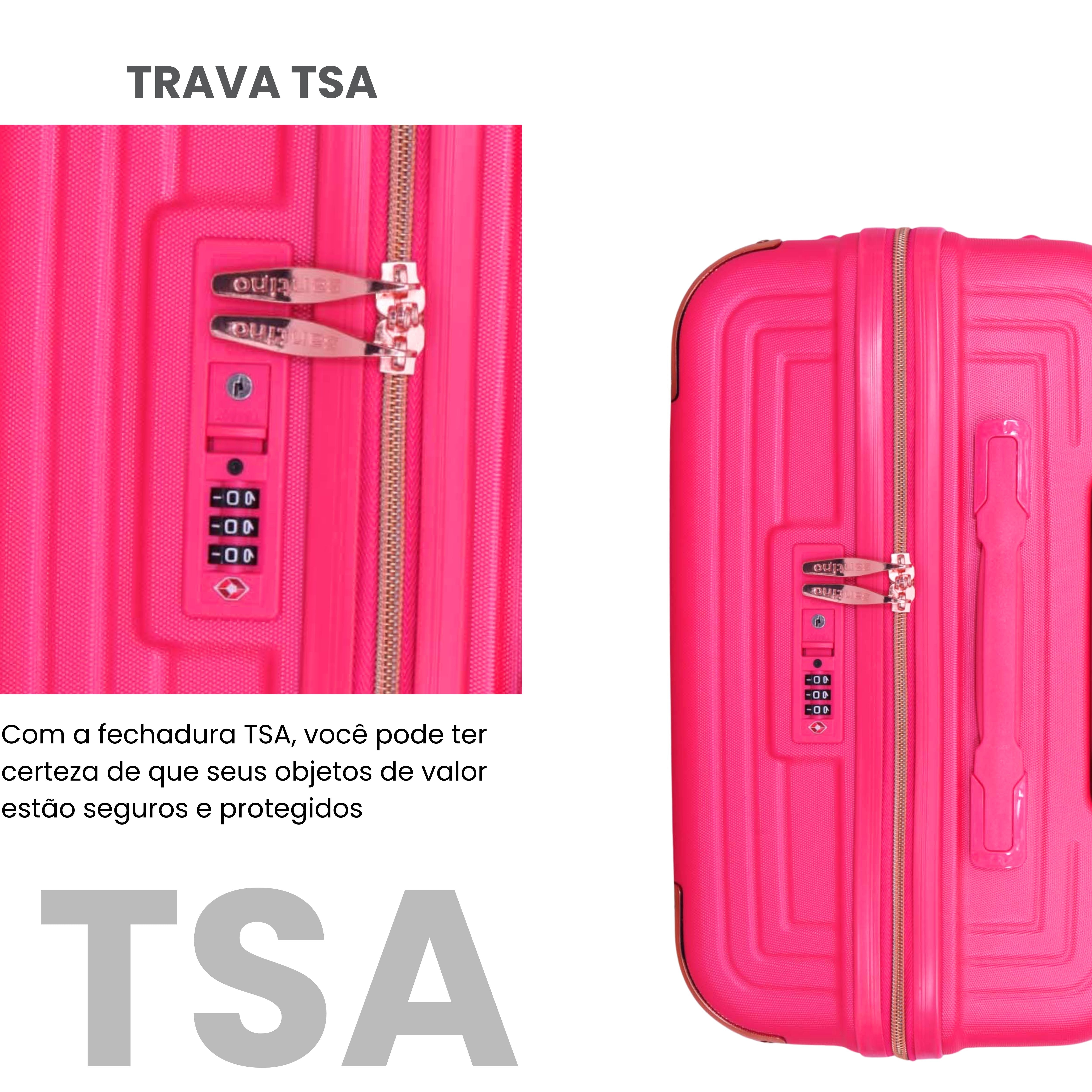 Santino 360° Versailles Rigid Luggage Set - SDV501J