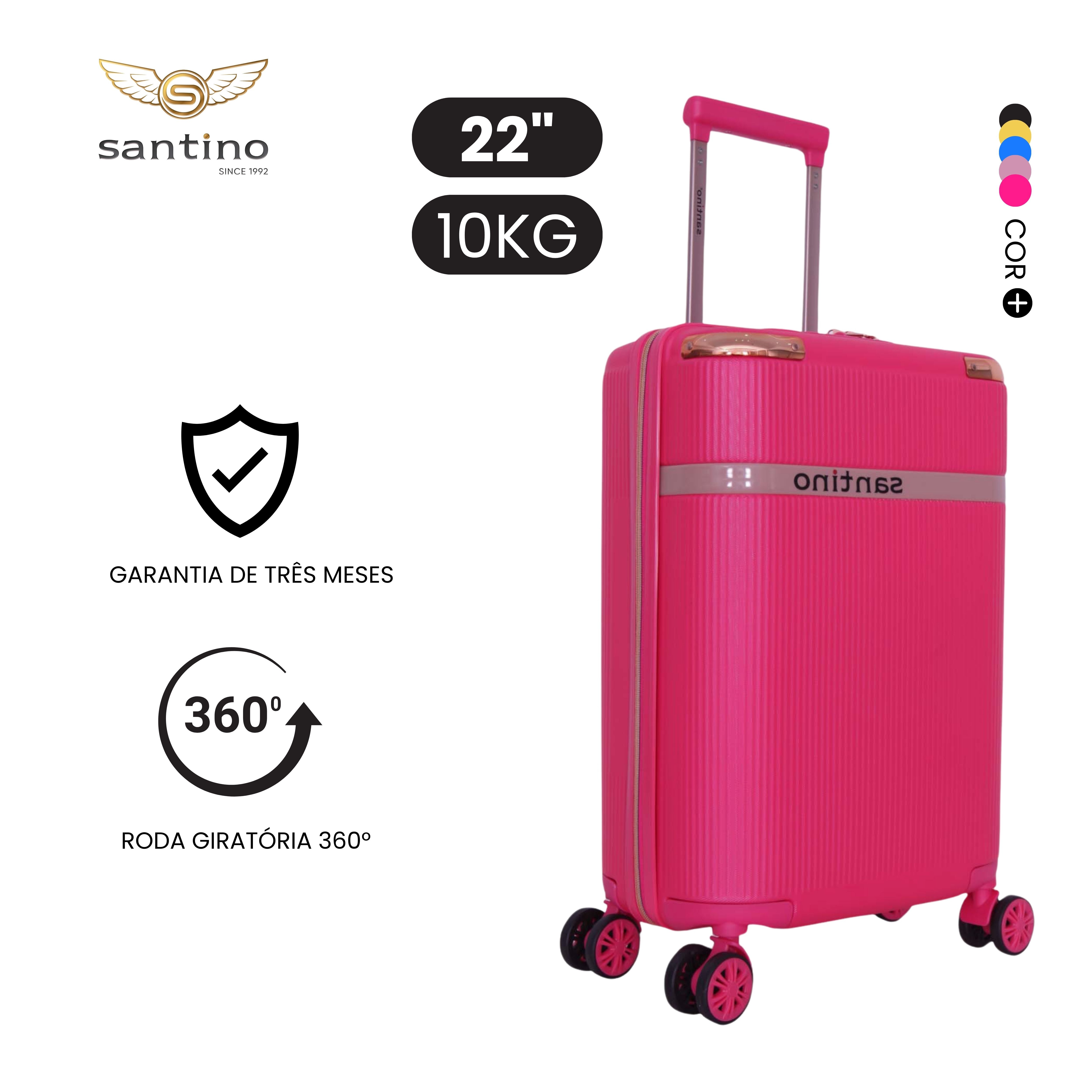 Santino 360° Versailles Rigid Luggage Set - SDV501J