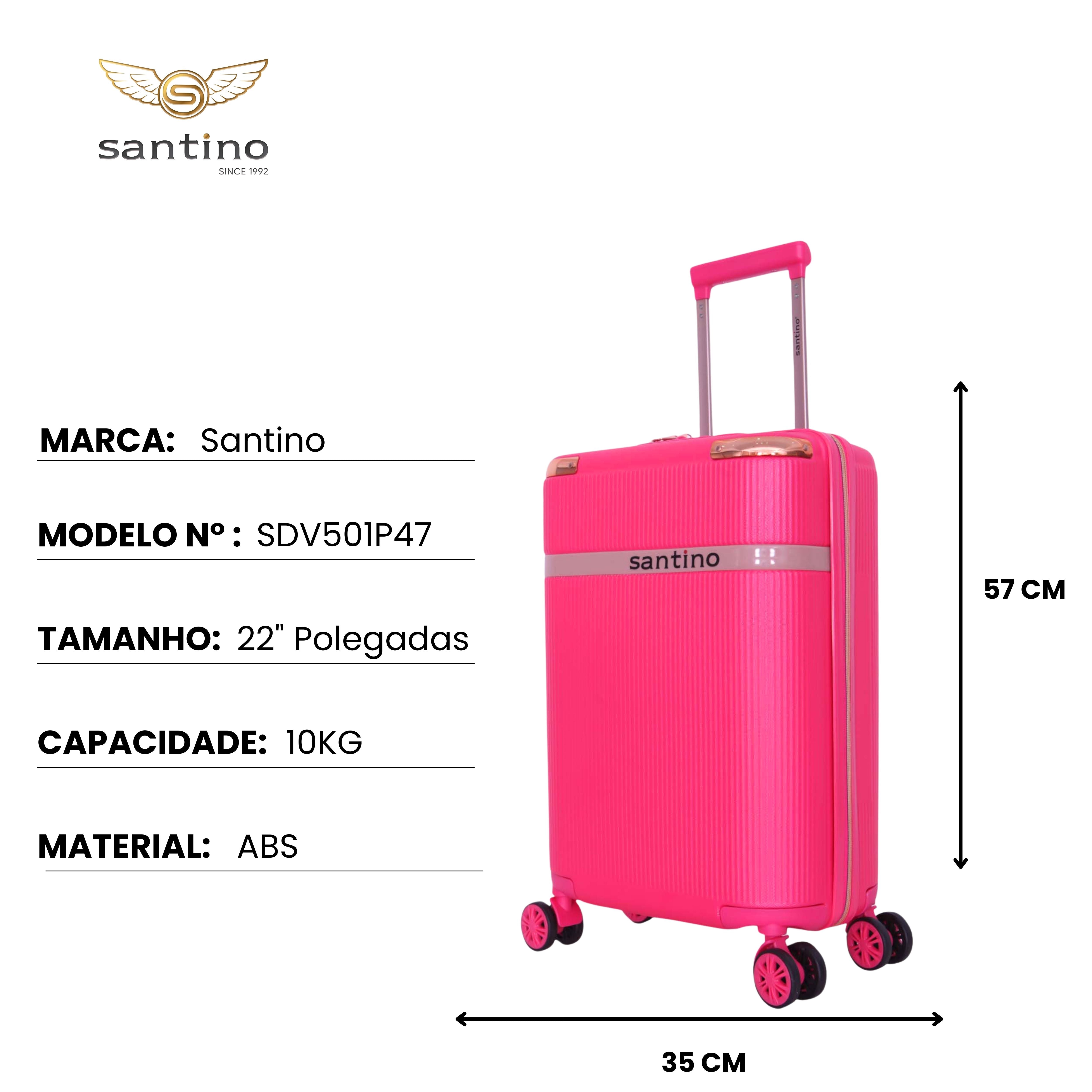 Santino 360° Versailles Rigid Luggage Set - SDV501J