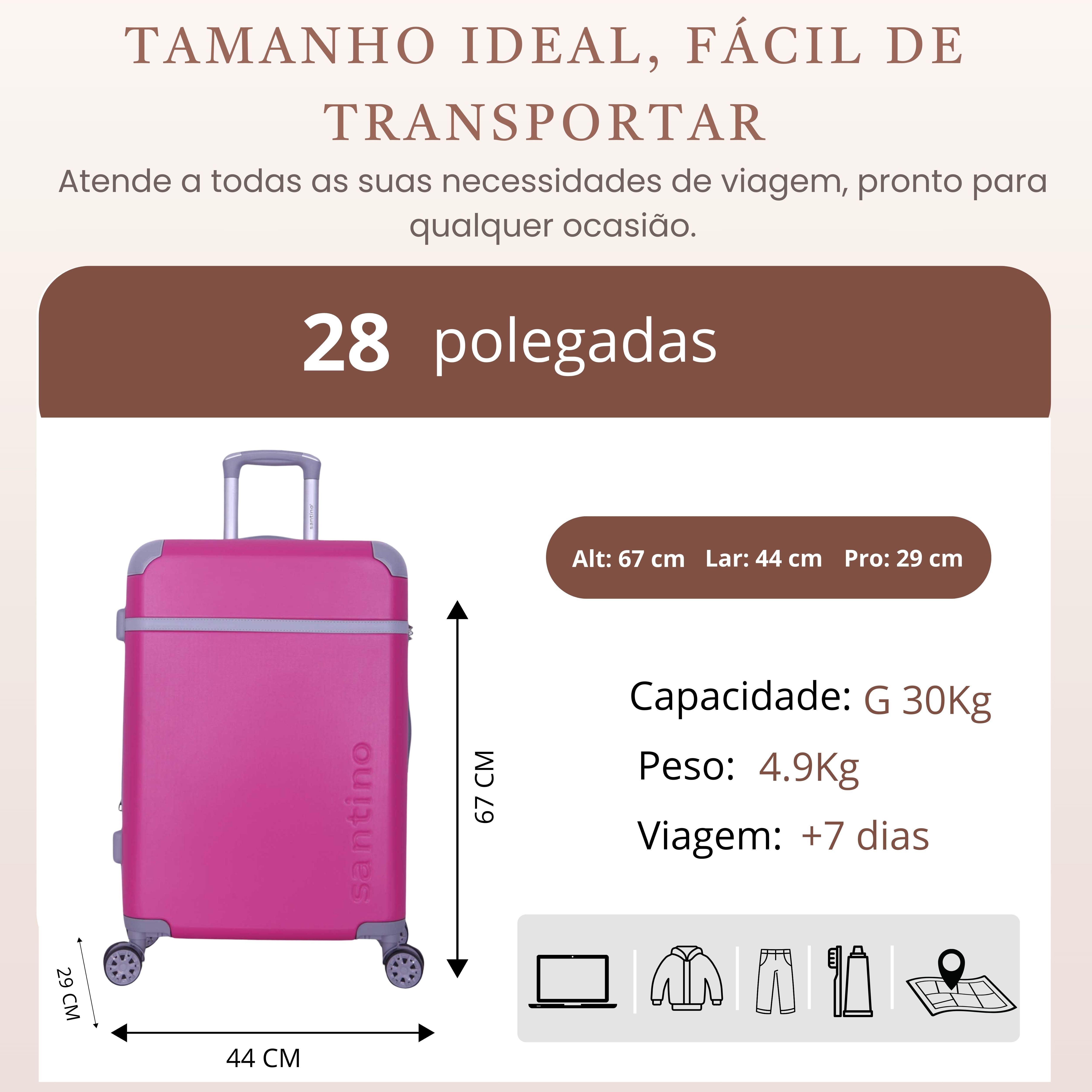 Long Beach Santino Travel Bag - SDV601G