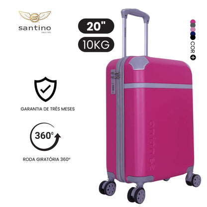 Santino SDV601J 3-Piece Long Beach Hardside Suitcase Set