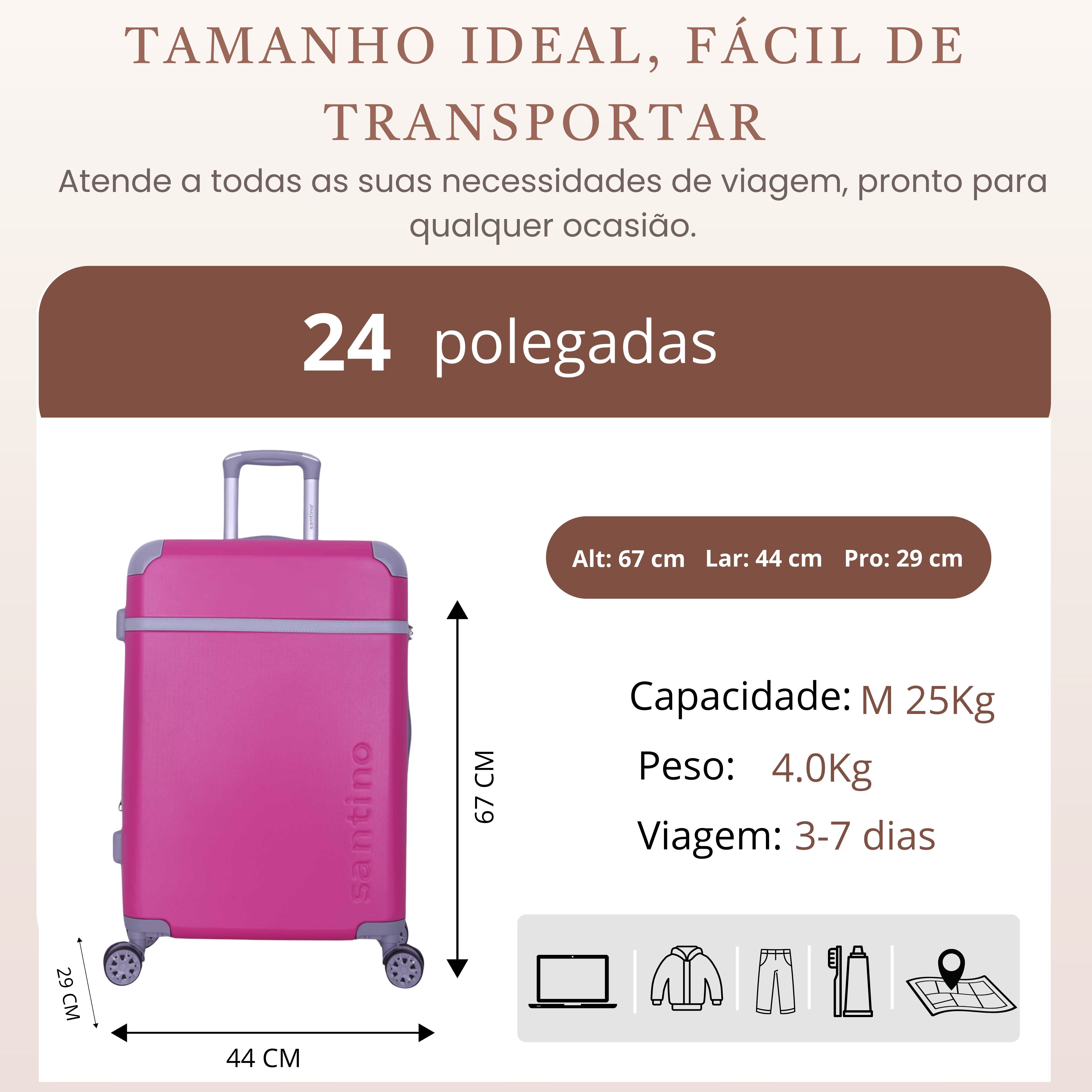 Long Beach Santino Travel Bag - SDV601M