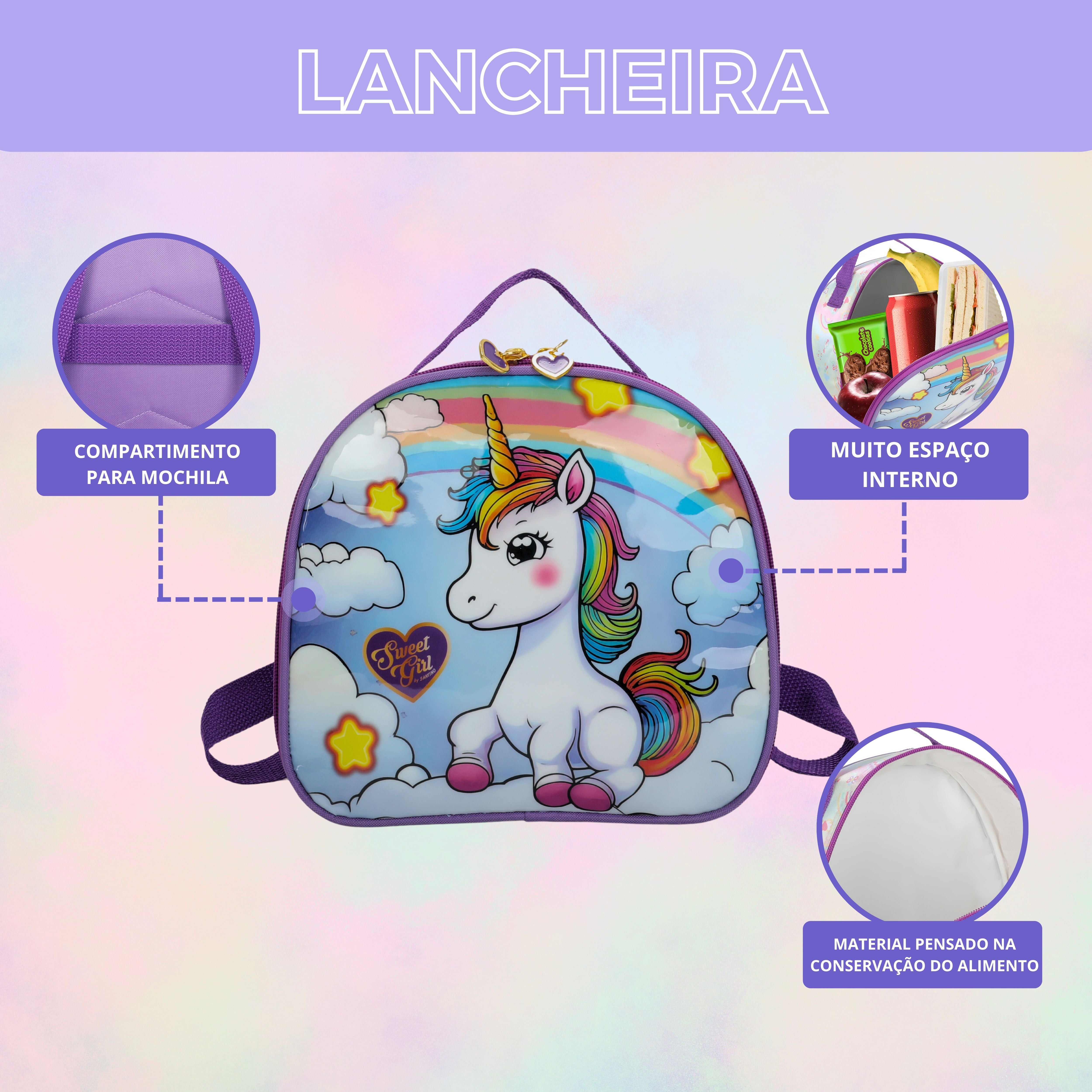 Sweet Girl Unicorn Children's Kit by Santino - SGK22U - Lílas