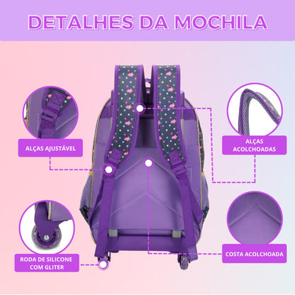 Sweet Girl Lavinia Children's Kit by Santino Polyester Lílas SGK23U14