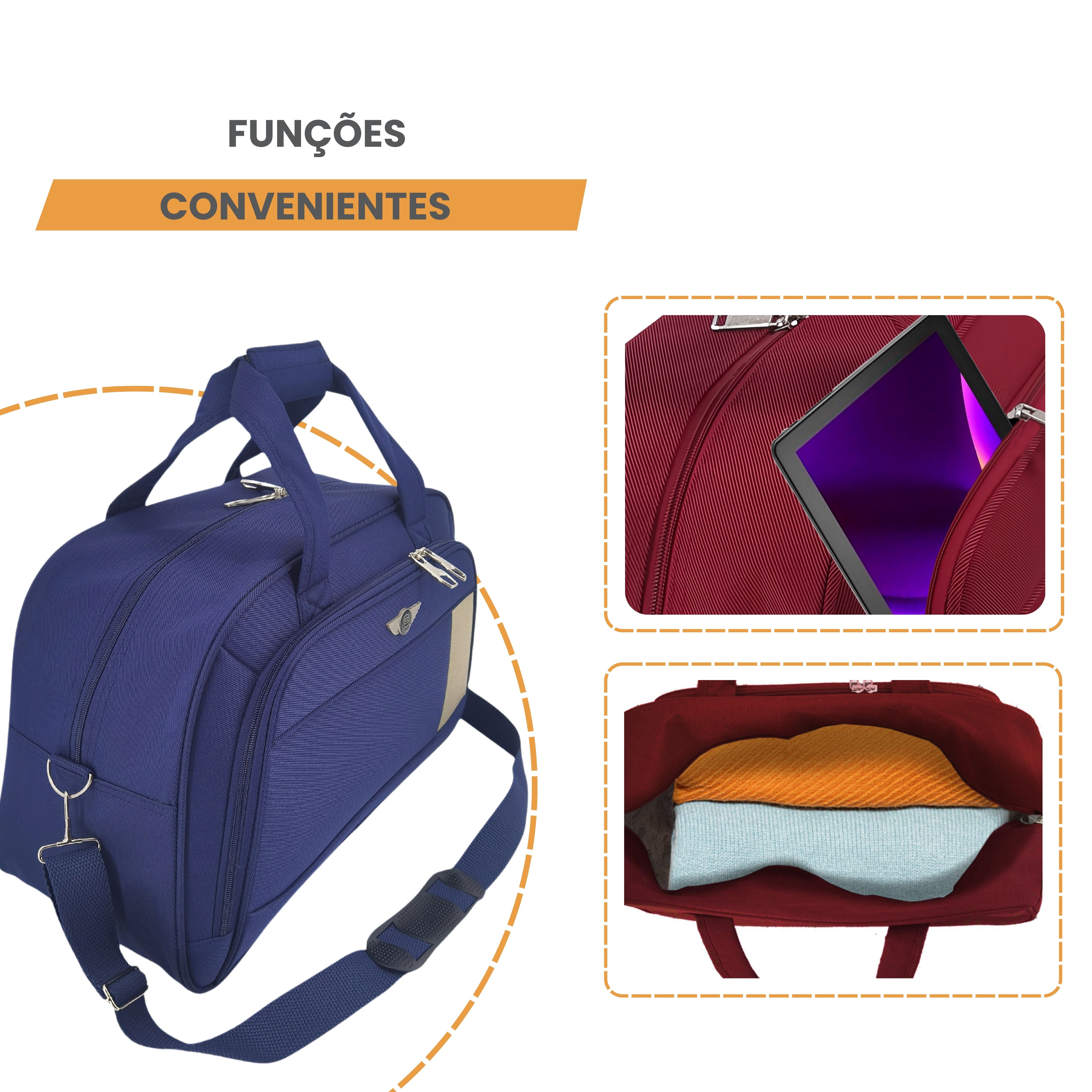 Santino G Polyester Roma Travel Bag - SLS2G