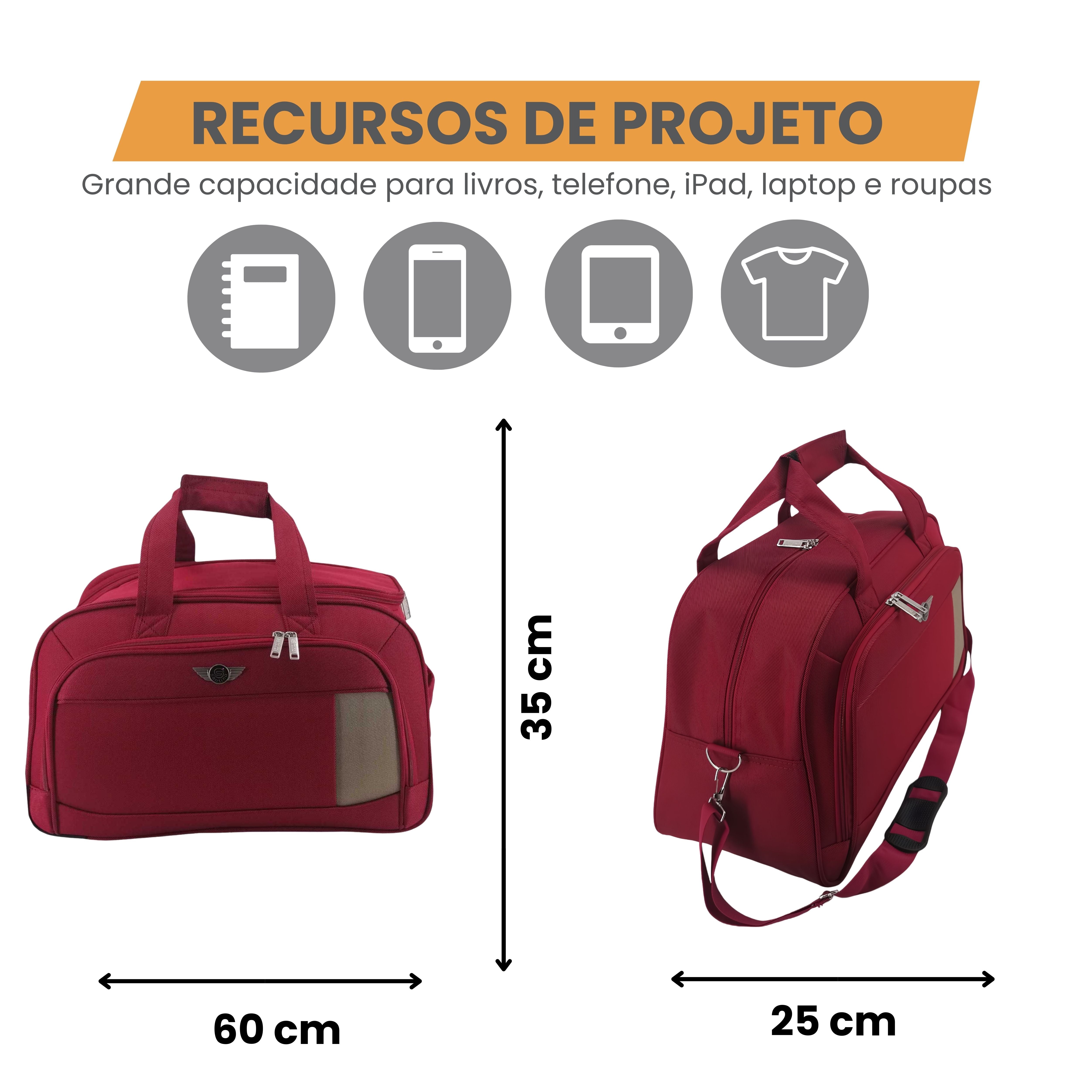 Santino G Polyester Roma Travel Bag - SLS2G