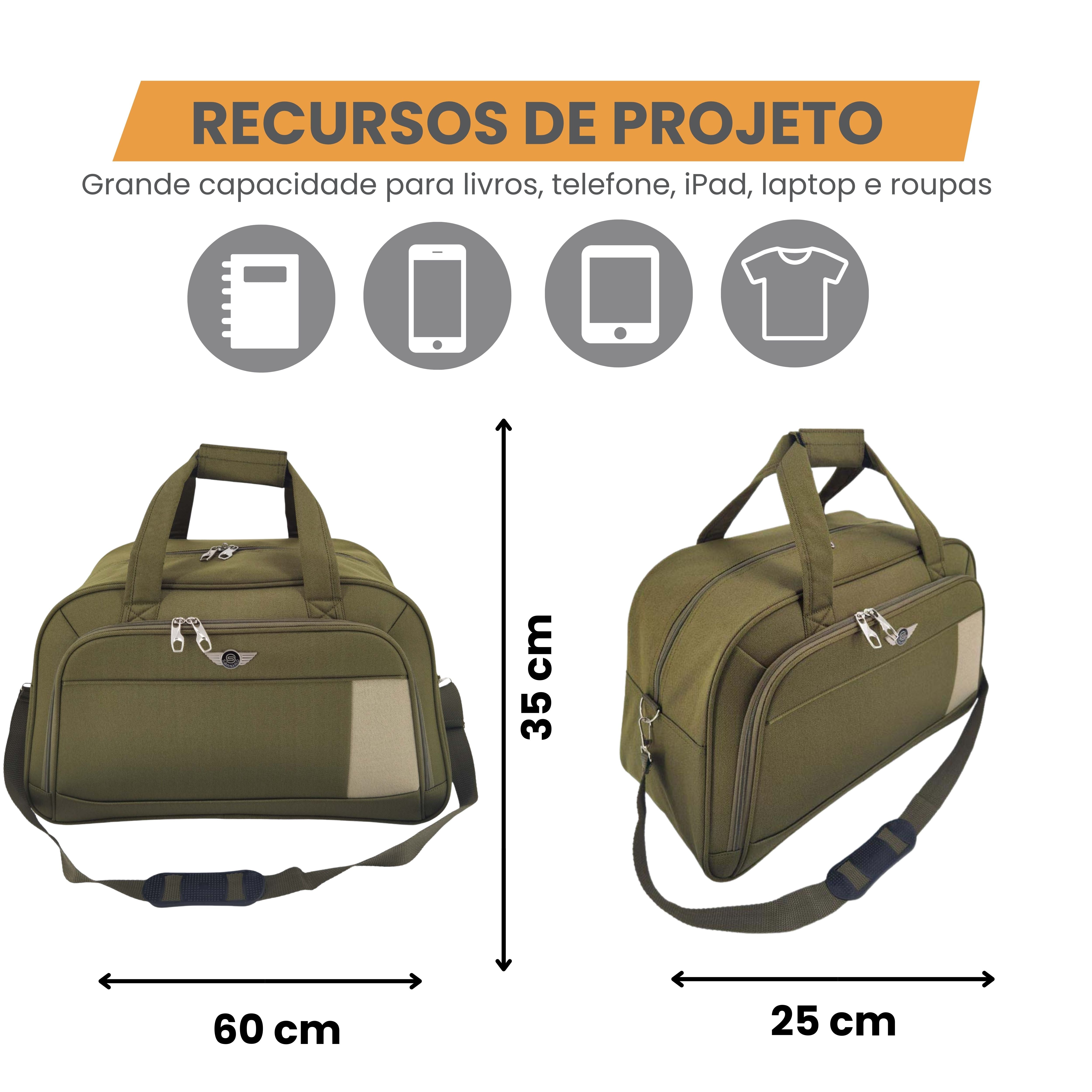 Santino G Polyester Roma Travel Bag - SLS2G