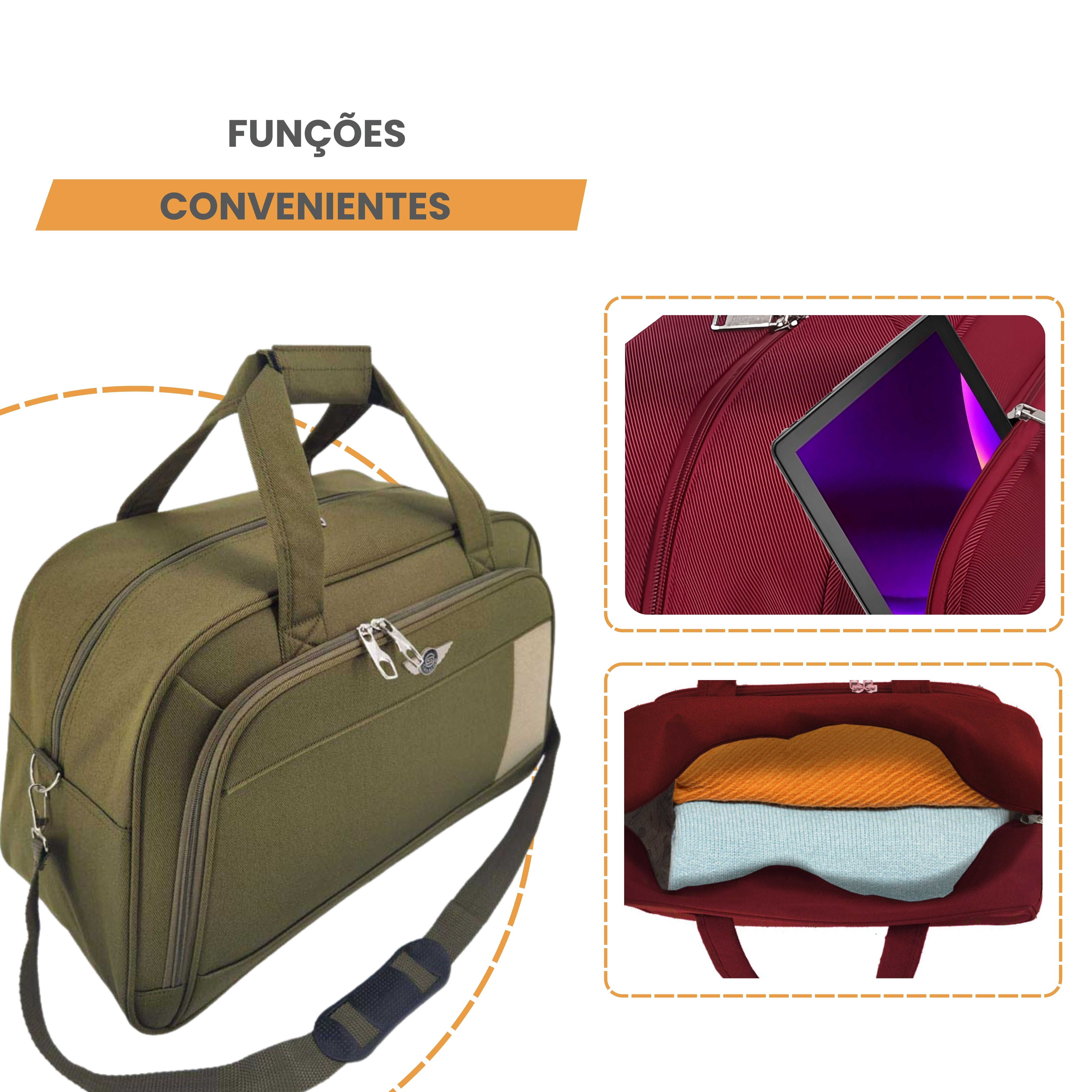 Santino G Polyester Roma Travel Bag - SLS2G