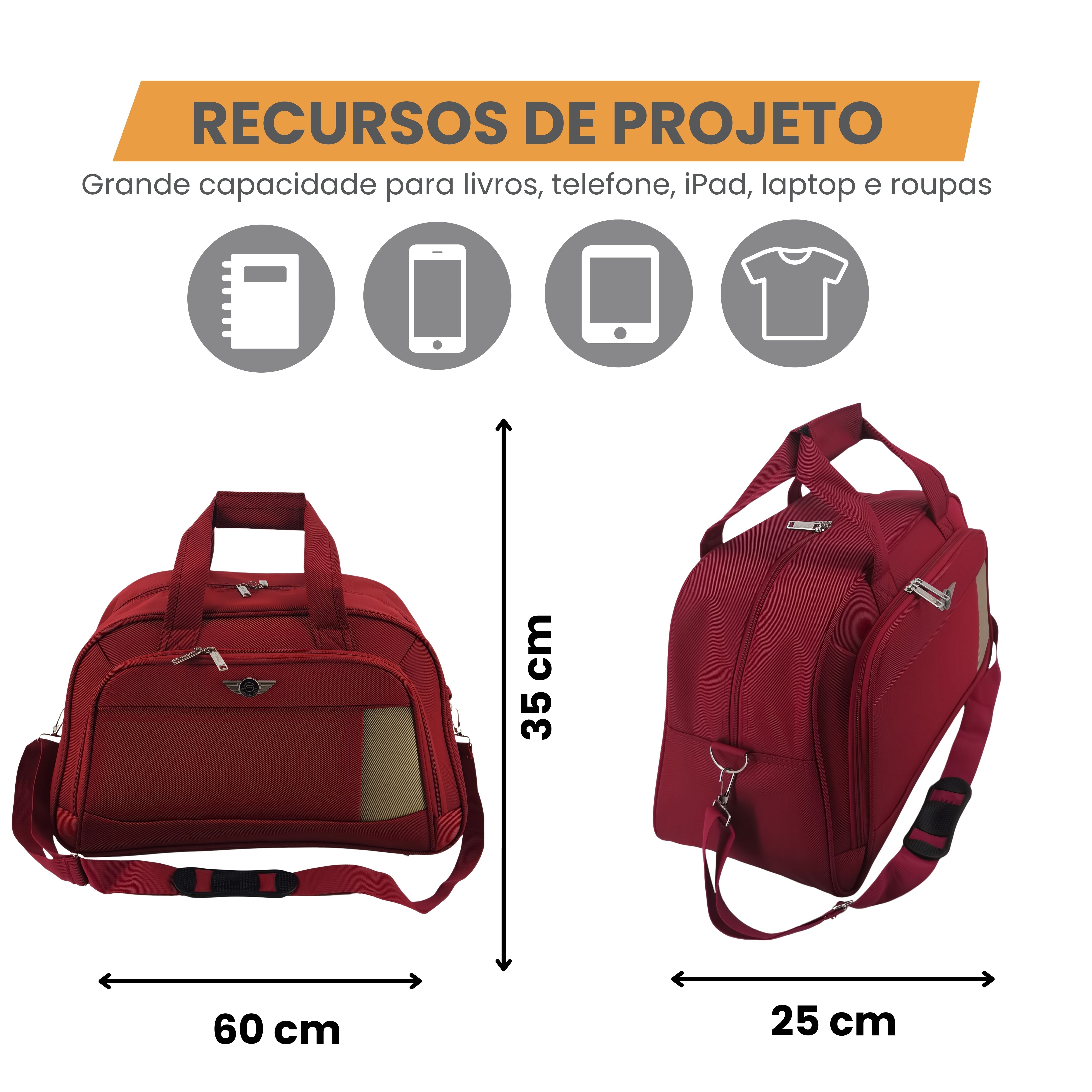 Santino G Polyester Roma Travel Bag - SLS2G
