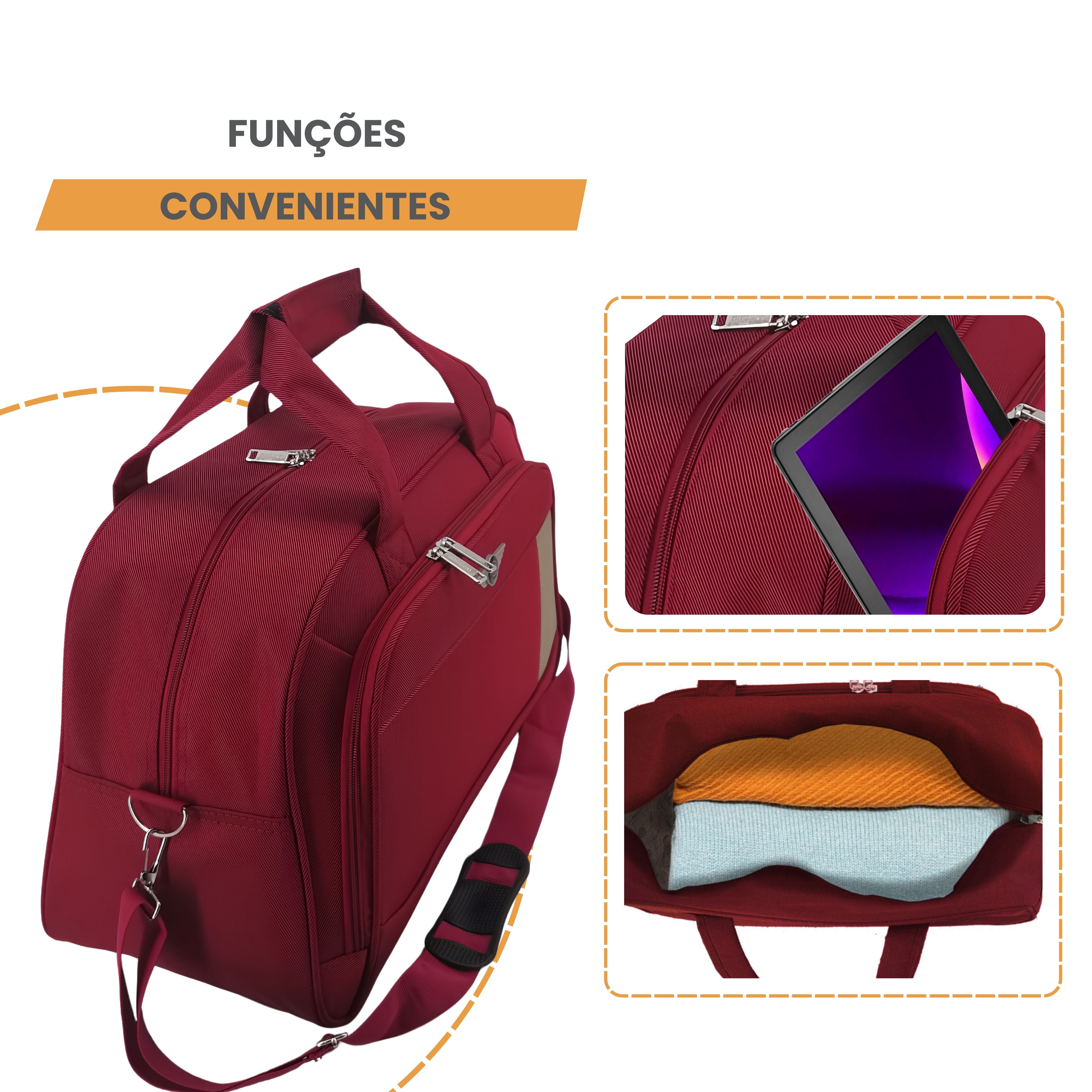 Santino G Polyester Roma Travel Bag - SLS2G