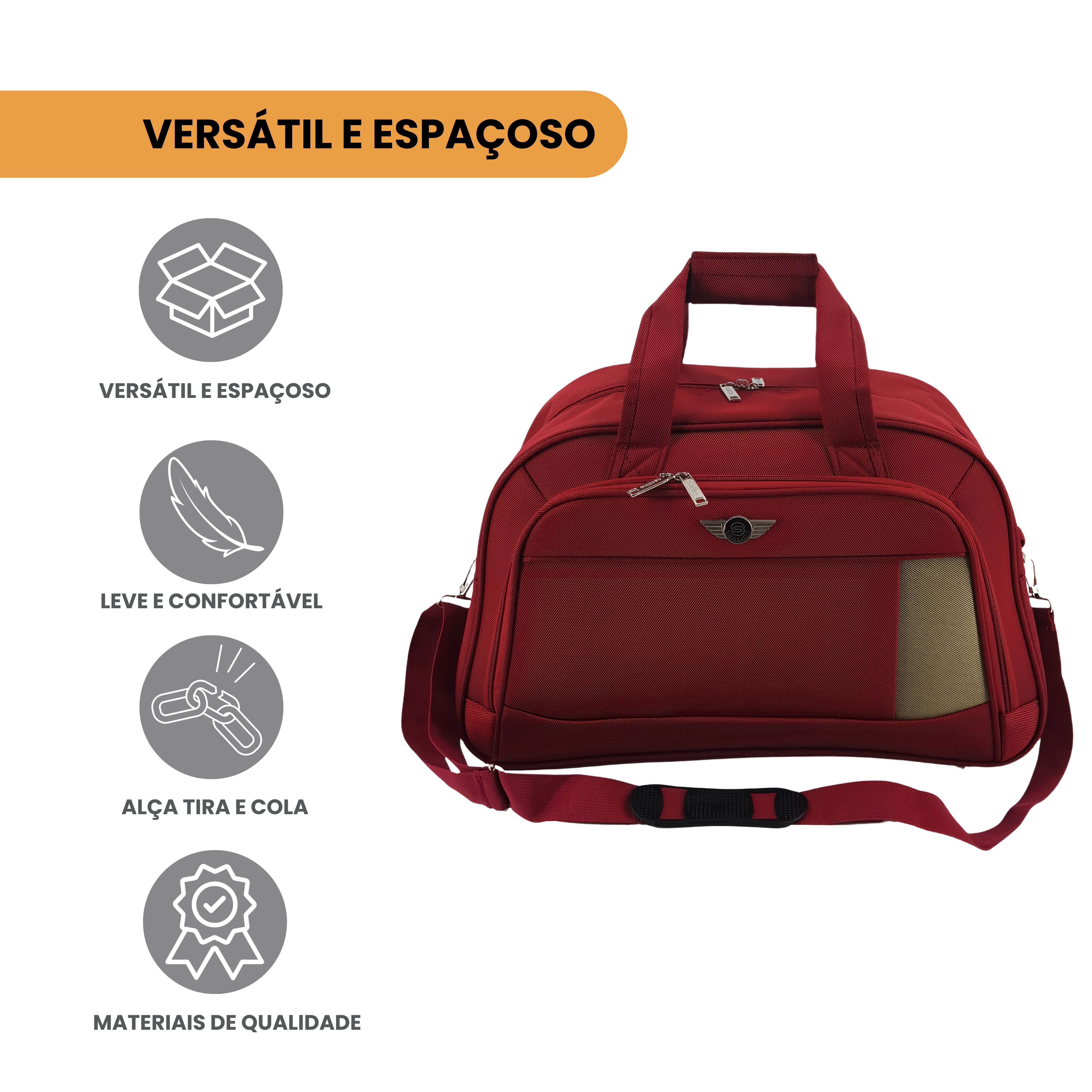 Santino G Polyester Roma Travel Bag - SLS2G