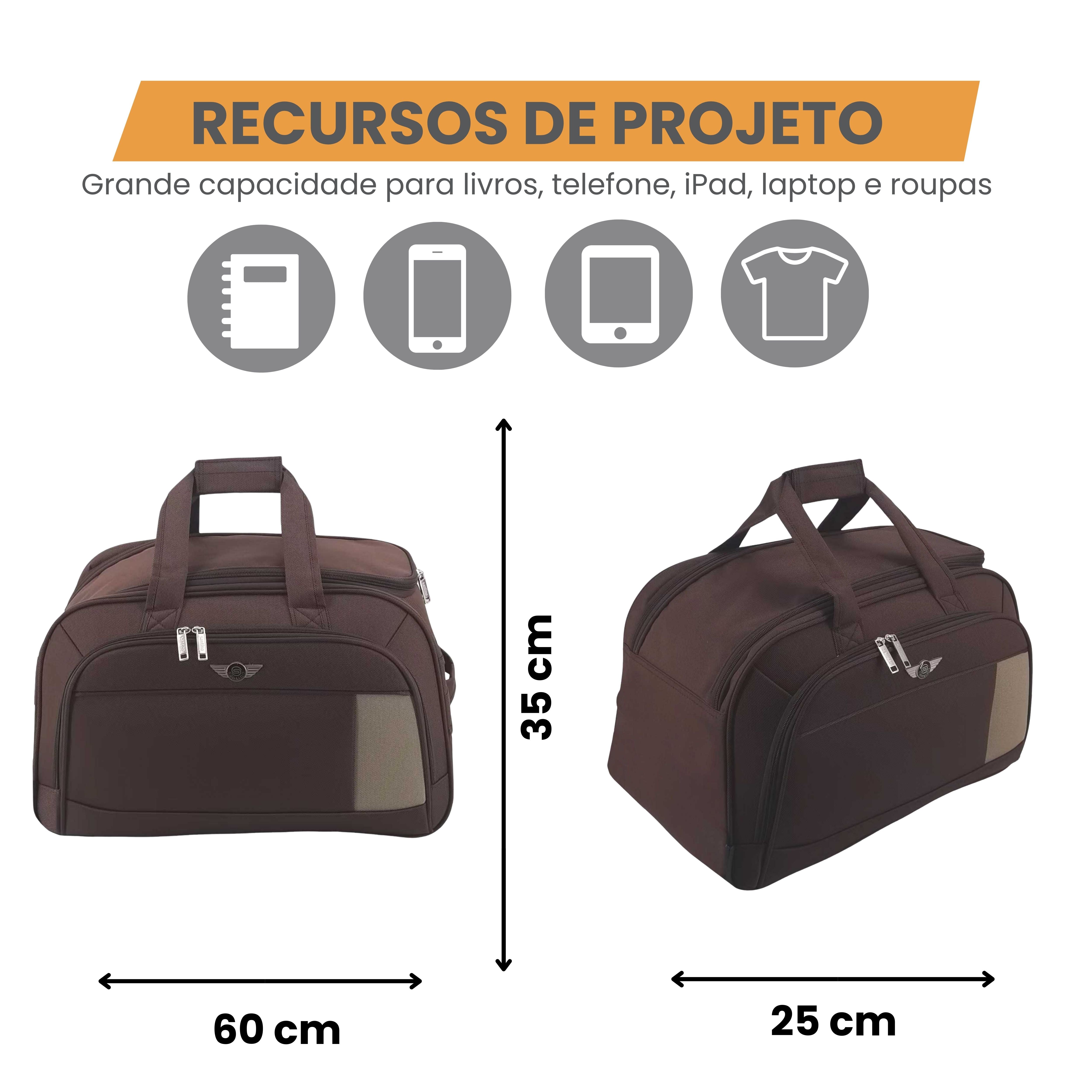 Santino G Polyester Roma Travel Bag - SLS2G