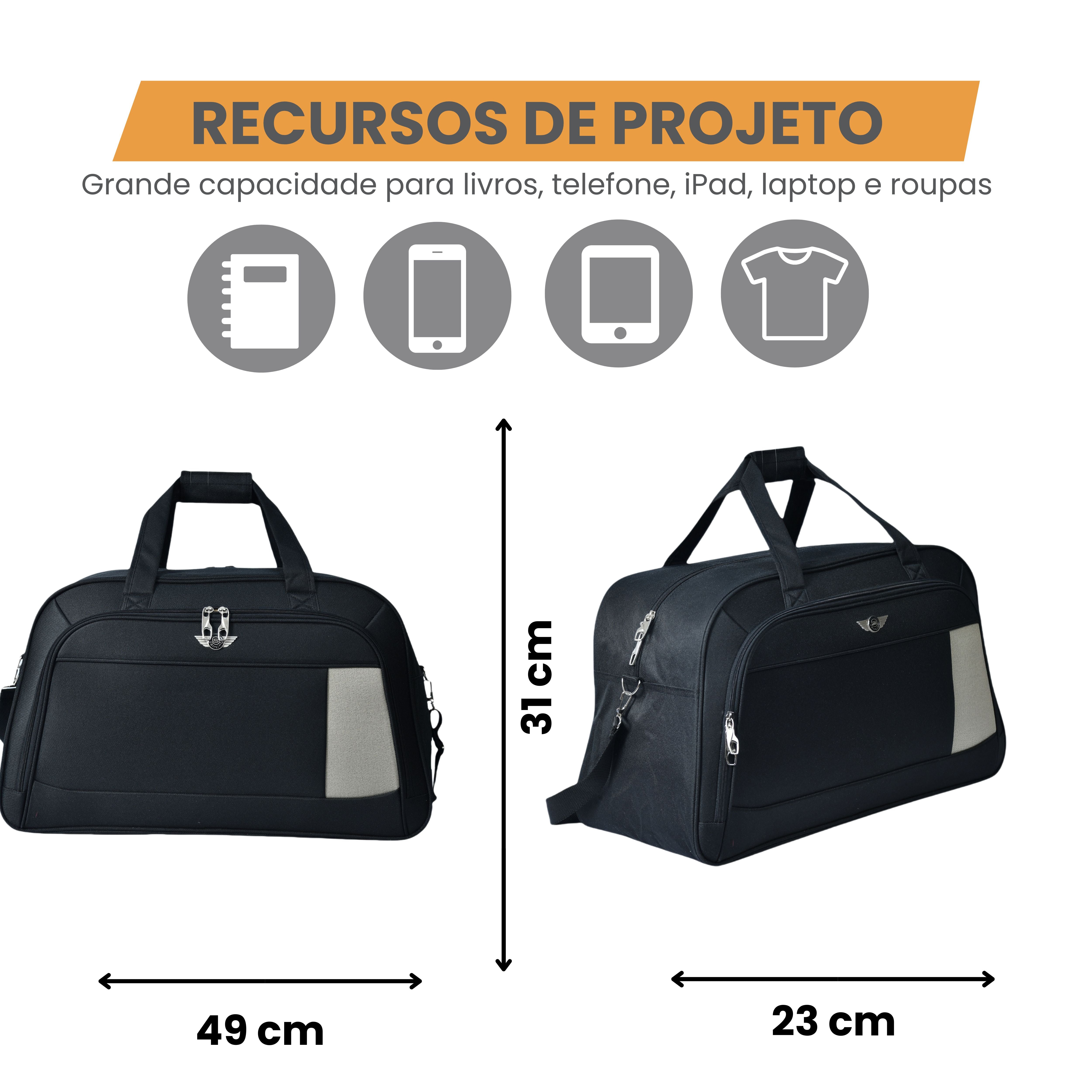 Santino Polyester Roma Travel Bag SLS2P