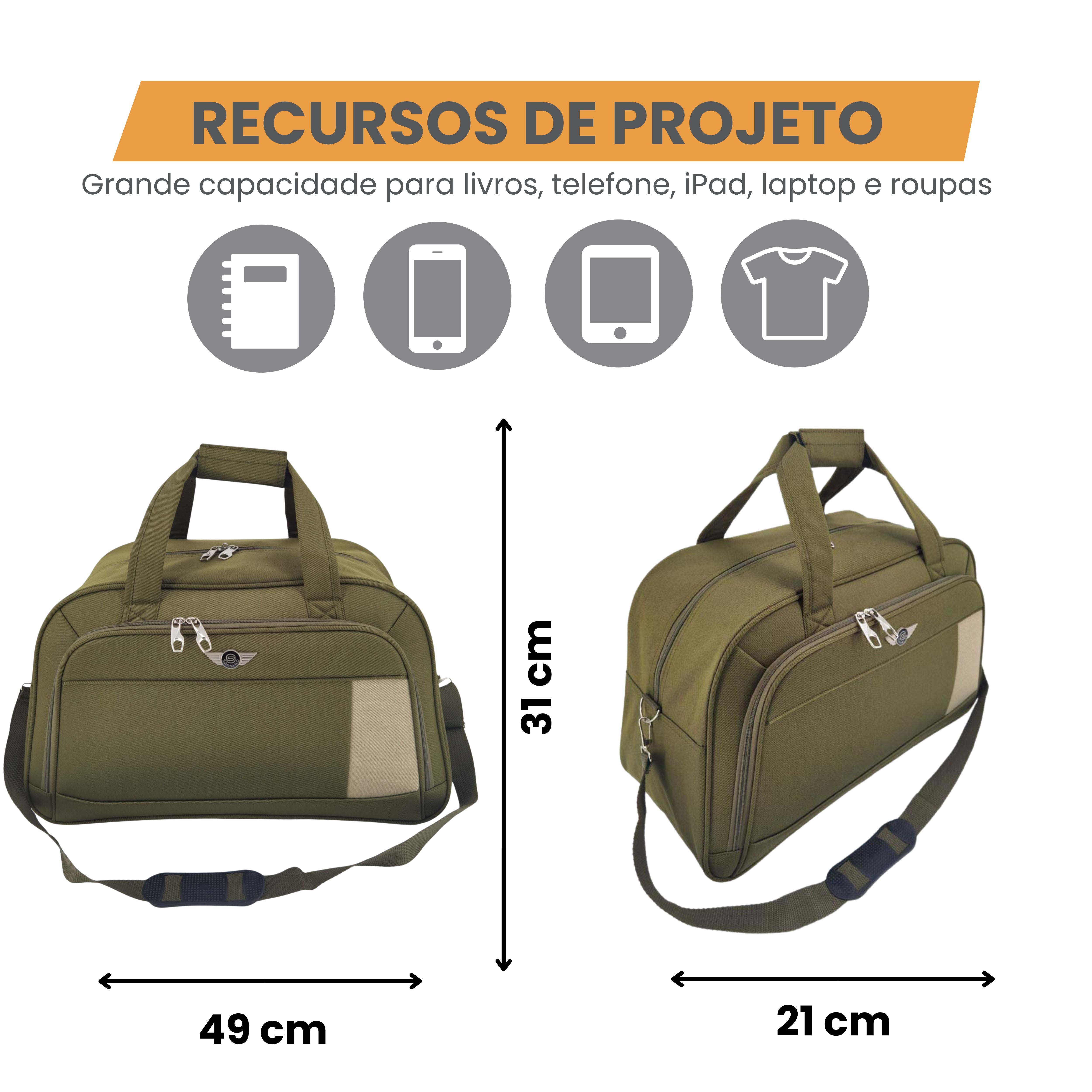 Santino Polyester Roma Travel Bag SLS2P