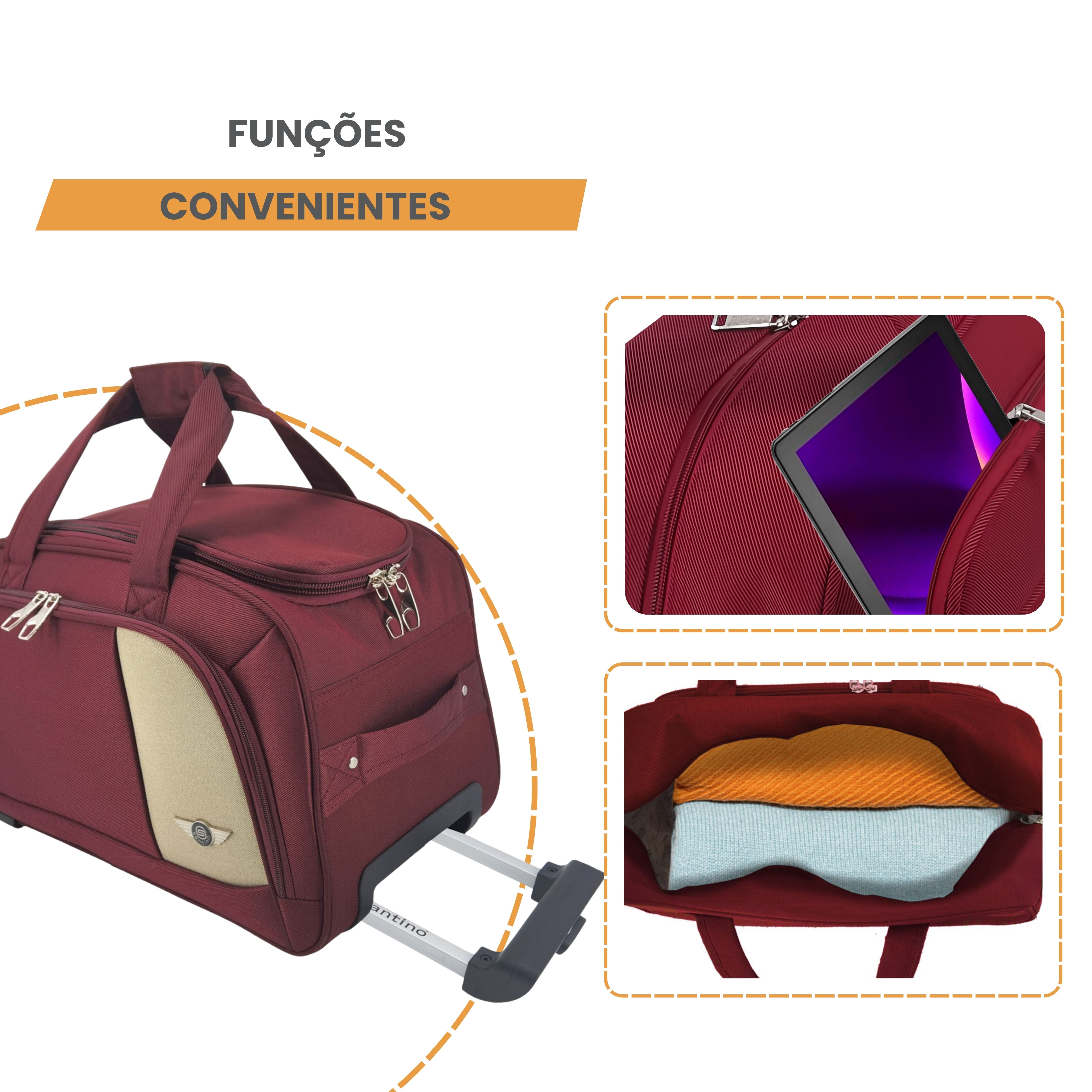 Santino Polyester Dubai Travel Bag G - ASLS3G