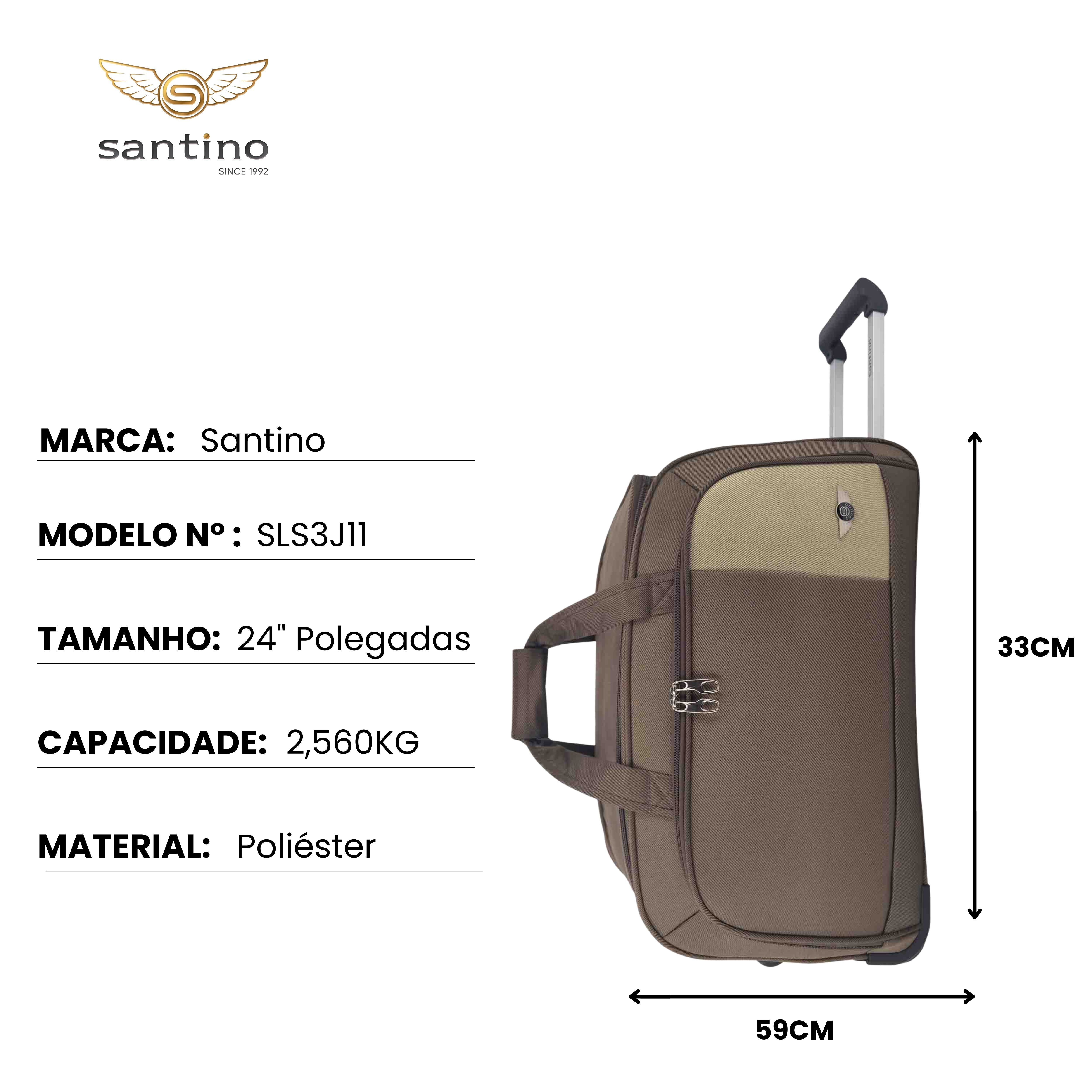 Sant 3 Piece Dubai Polyester Travel Bag Set SLS3J
