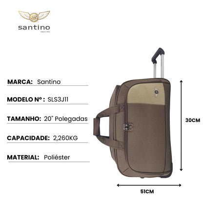 Sant 3 Piece Dubai Polyester Travel Bag Set SLS3J