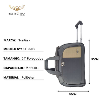 Sant 3 Piece Dubai Polyester Travel Bag Set SLS3J