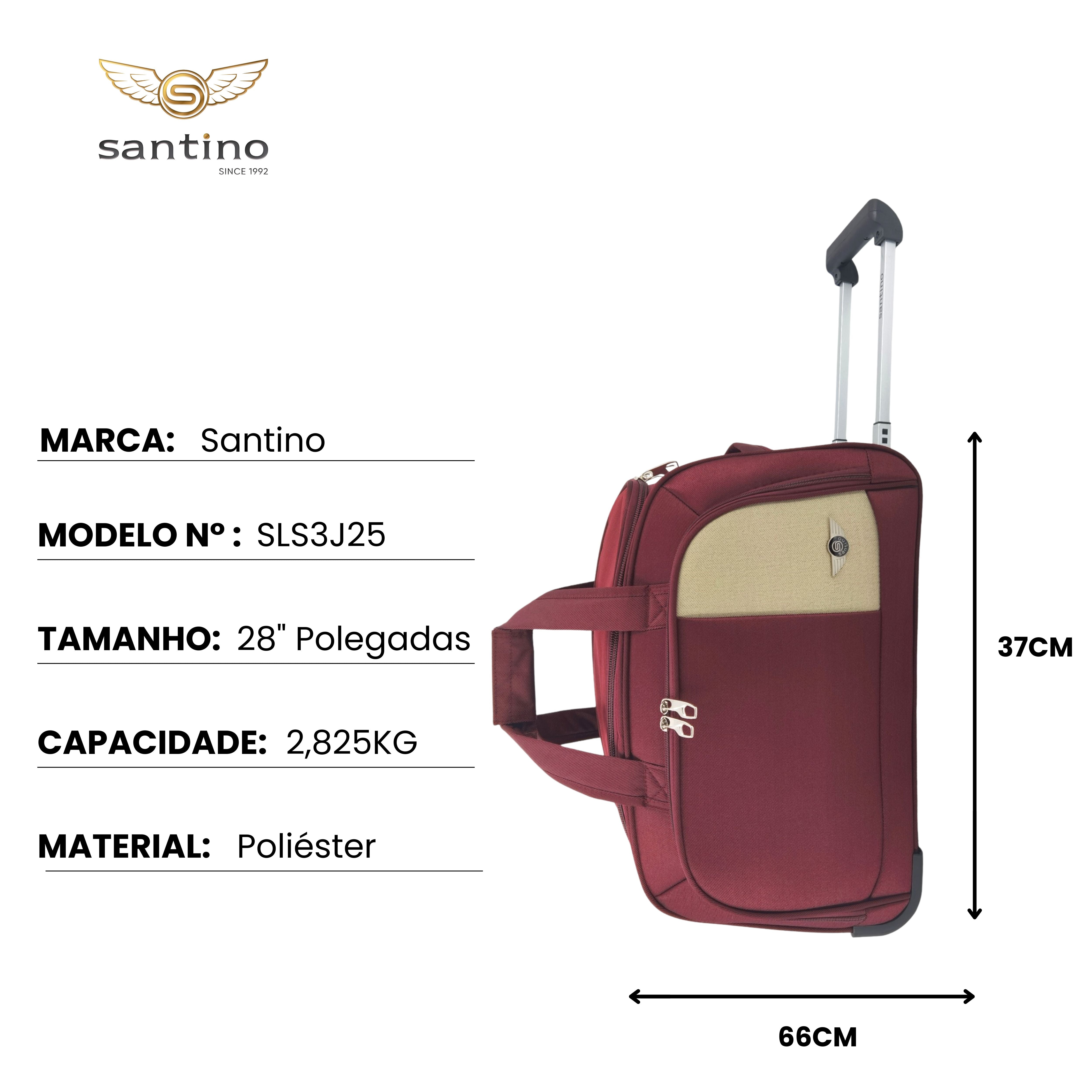 Sant 3 Piece Dubai Polyester Travel Bag Set SLS3J