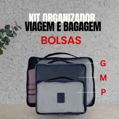 Santino Travel and Luggage Organizer Kit - SOR188U