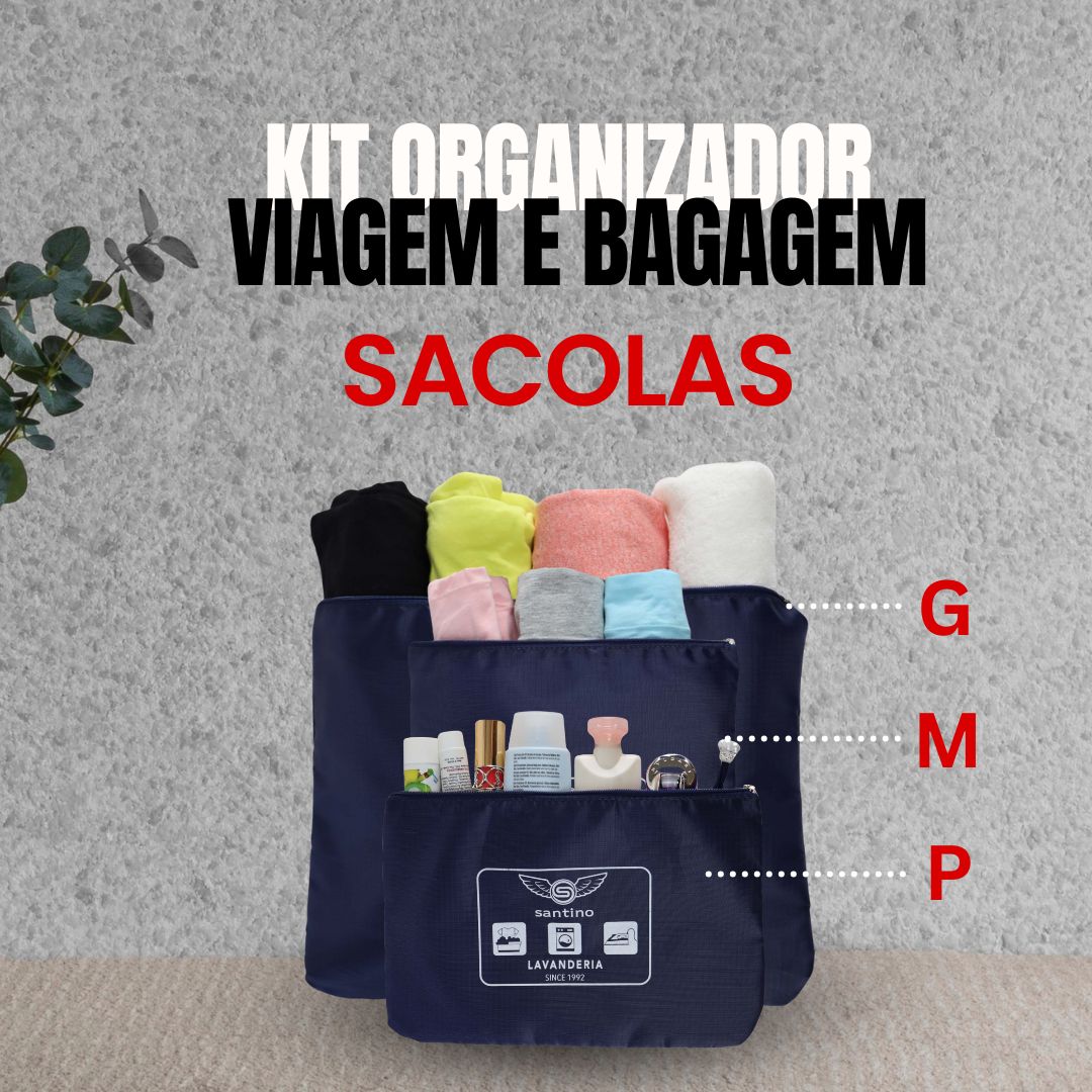 Santino Travel and Luggage Organizer Kit - SOR188U
